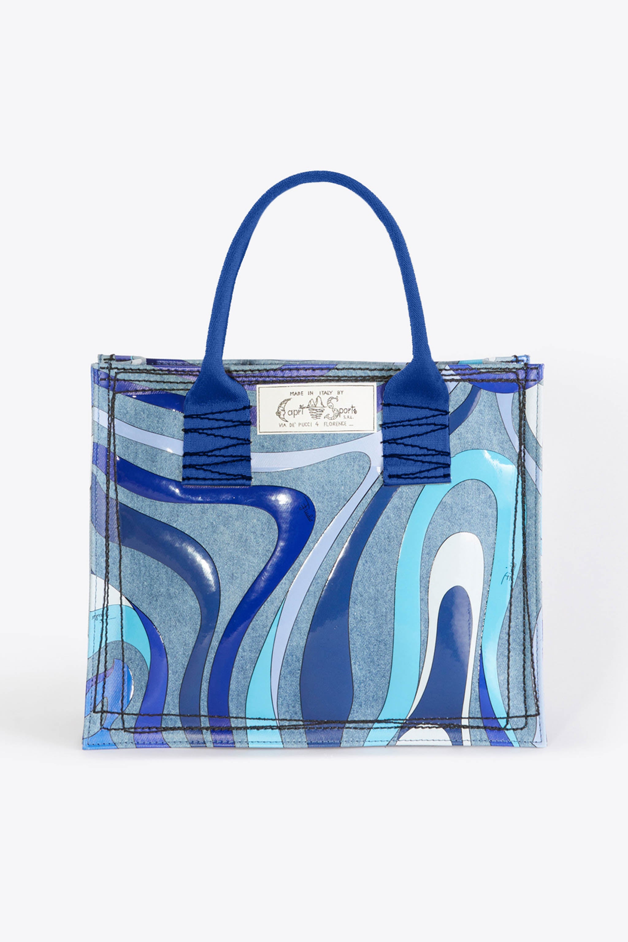 Emilio Pucci Women's Abstract Print Open Tote Bag