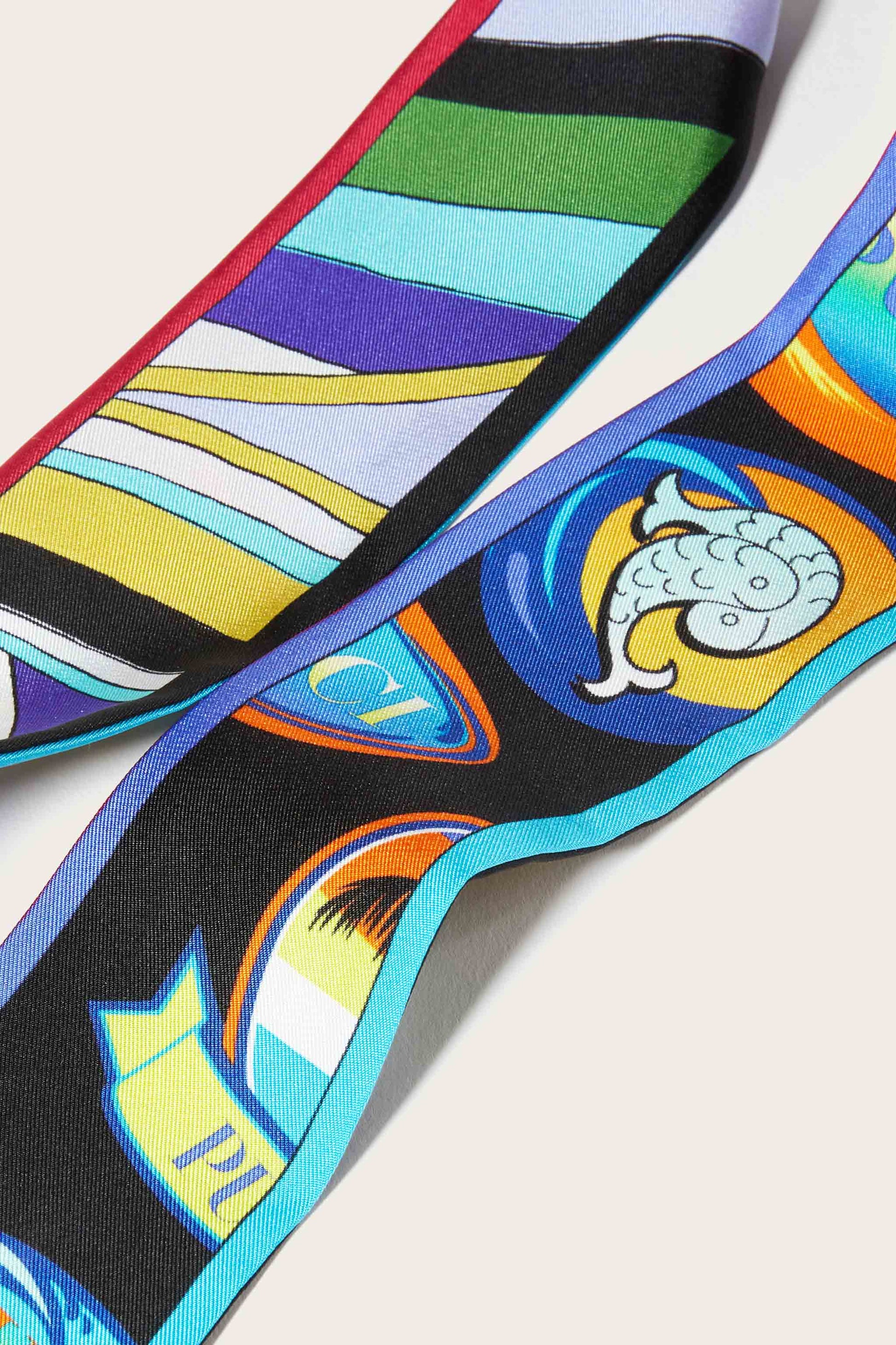 Iride-Print Silk-Twill Scarf – PUCCI Online Store