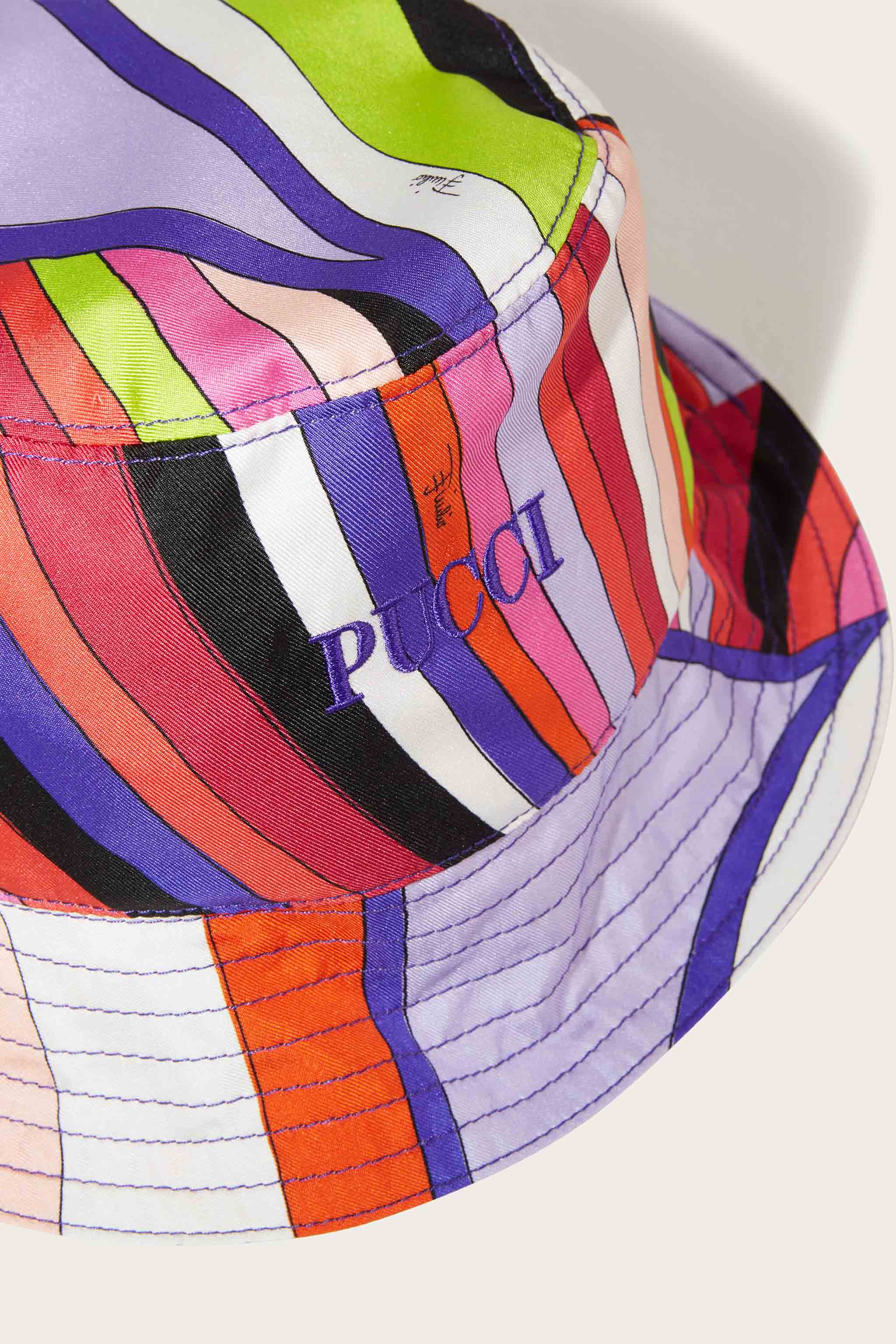 Iride-Print Reversible Bucket Hat – PUCCI Online Store