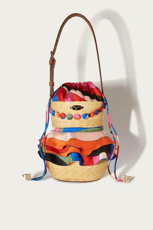 Emilio Pucci Authenticated Silk Handbag