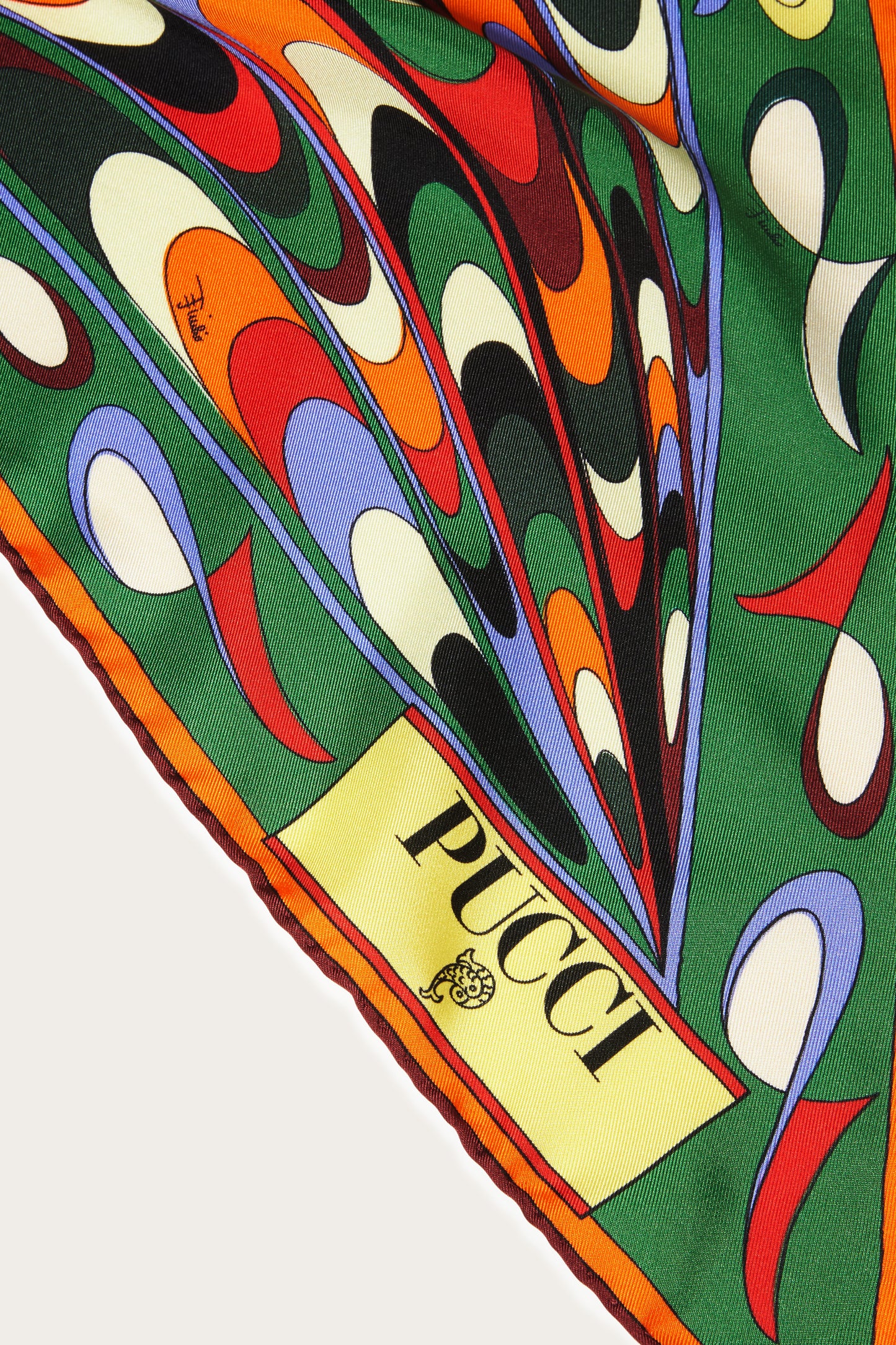Emilio Pucci - Onde-Print Silk-Twill Carré - ICON-ICON