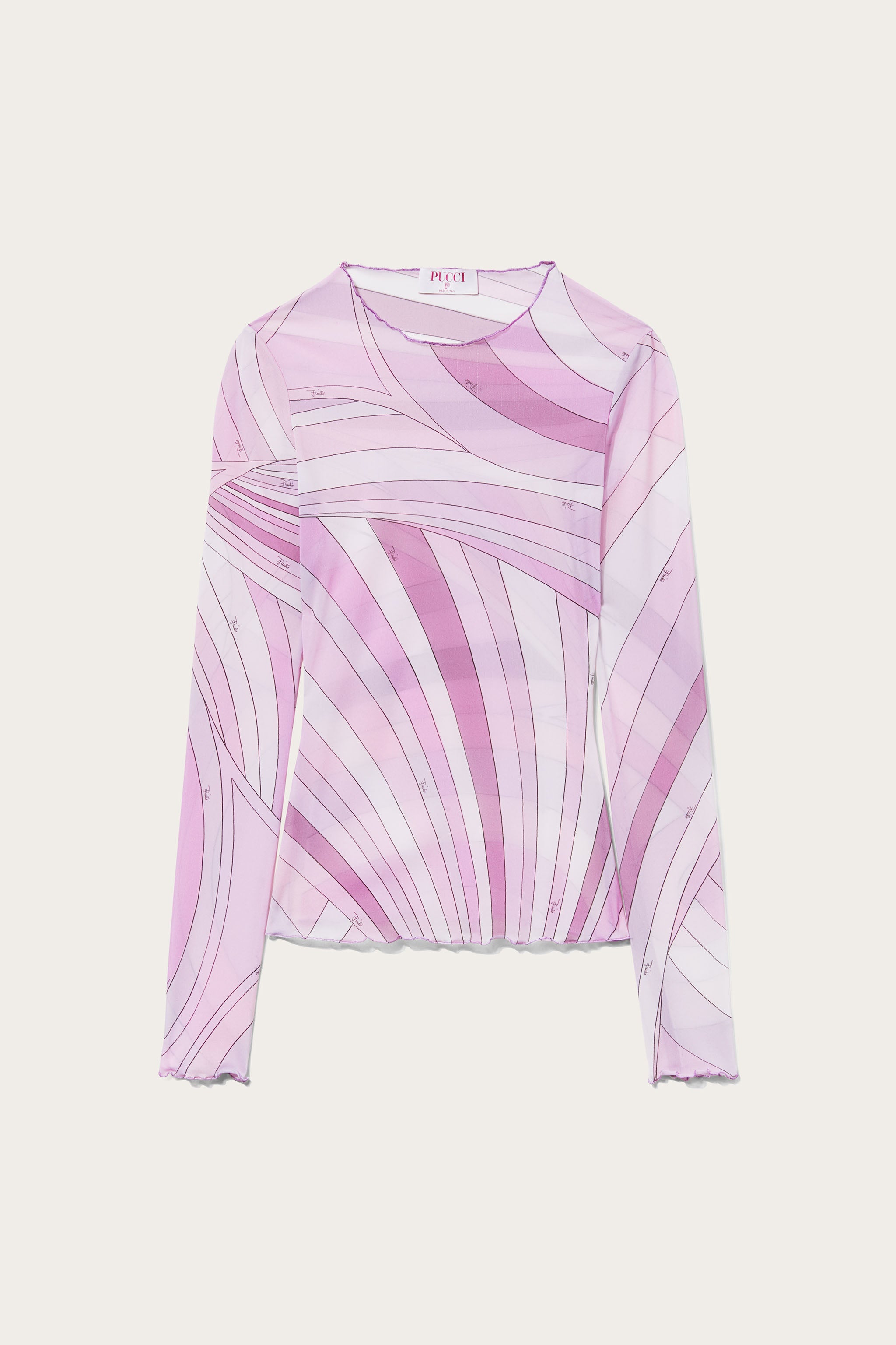 Pucci Top con stampa Iride