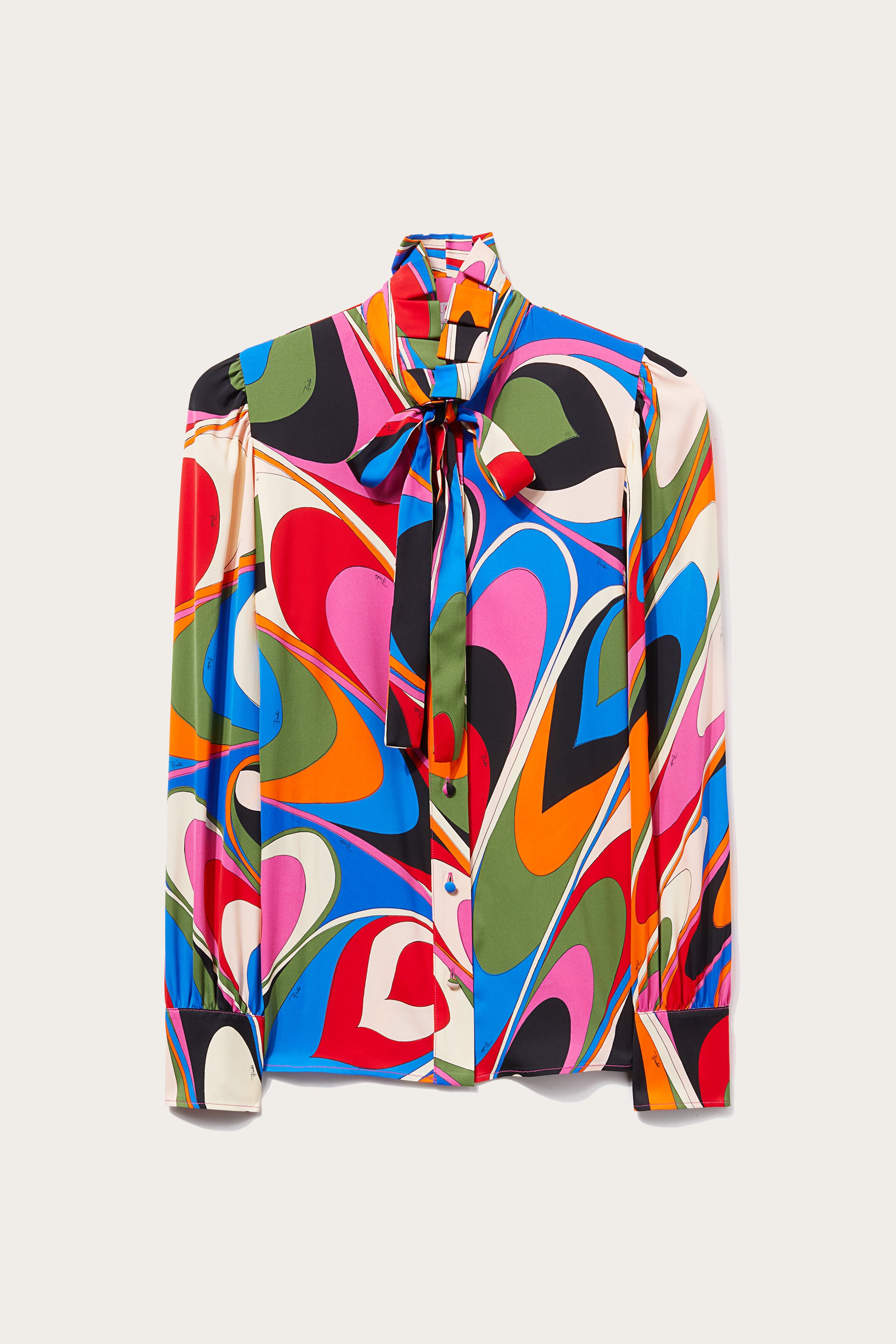 Pucci Camicia con stampa Onde