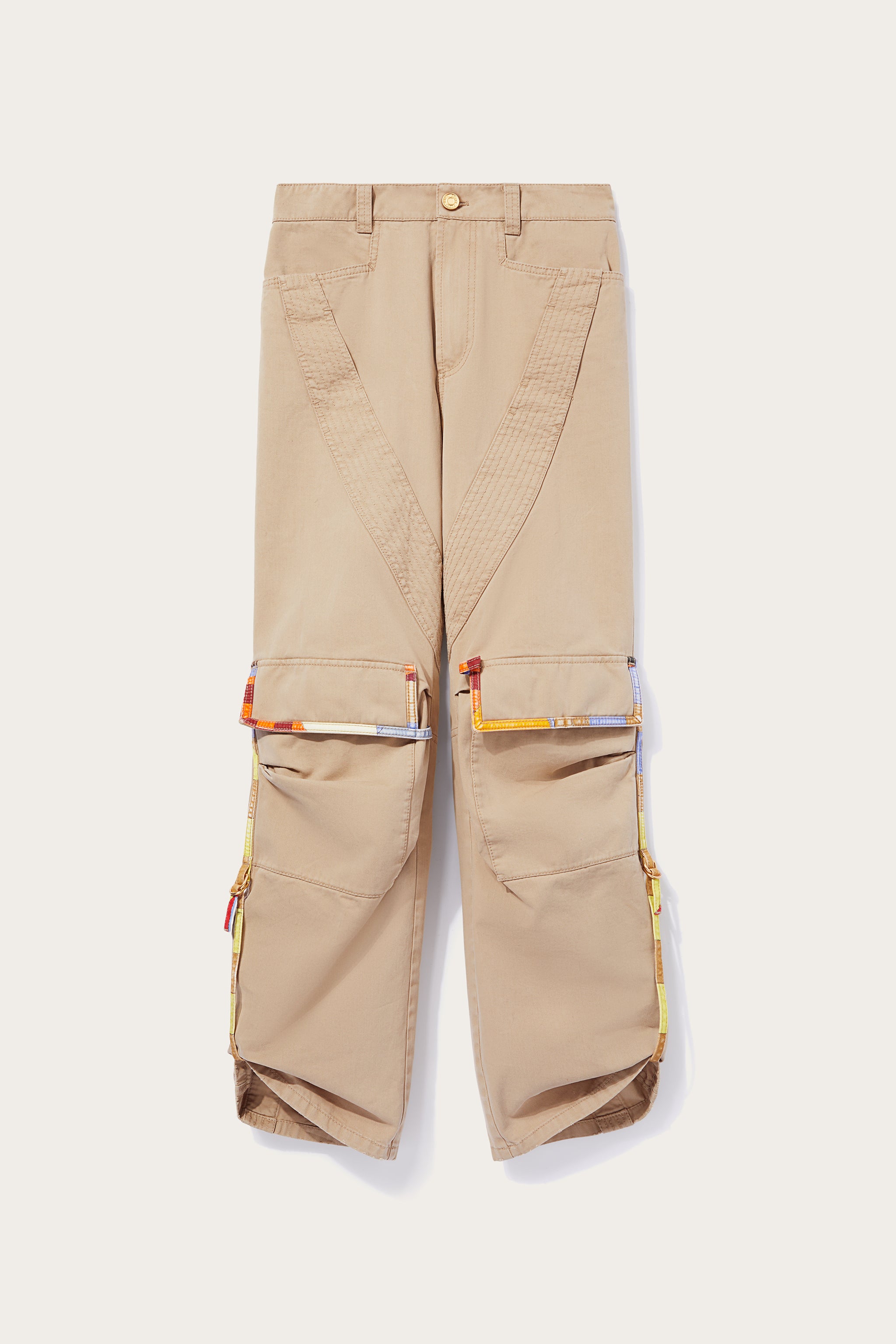 Pucci Pantaloni cargo in gabardine