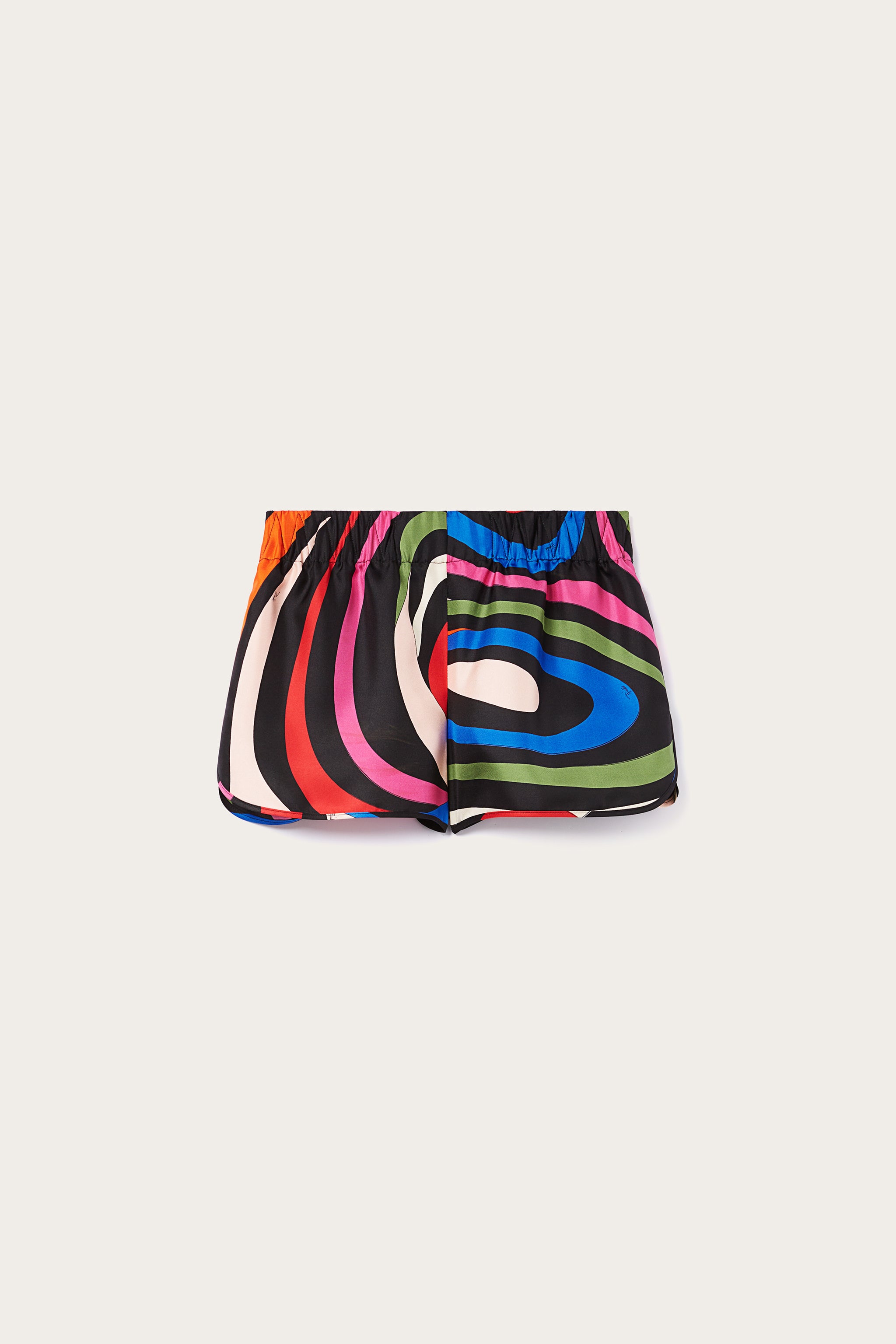 Pucci Shorts in seta con stampa Marmo