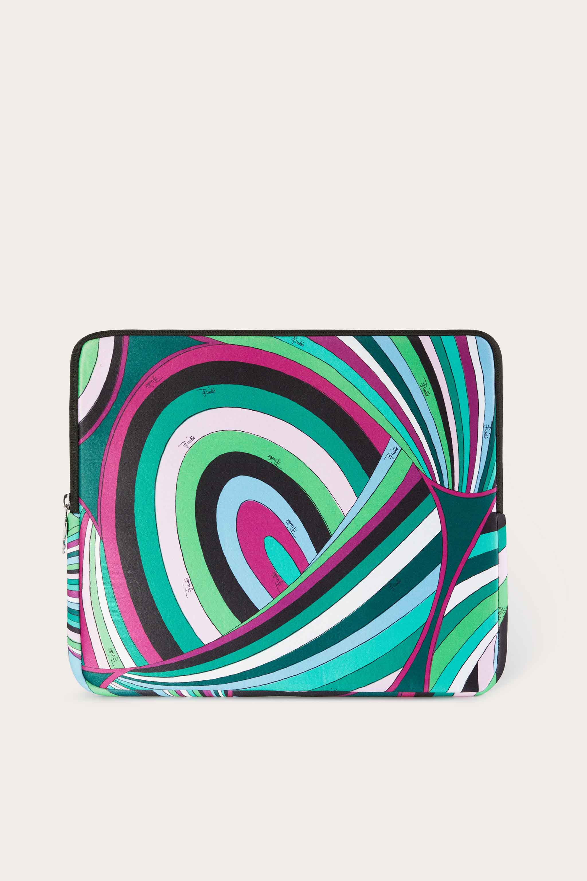 Pucci Iride-Print Laptop Case