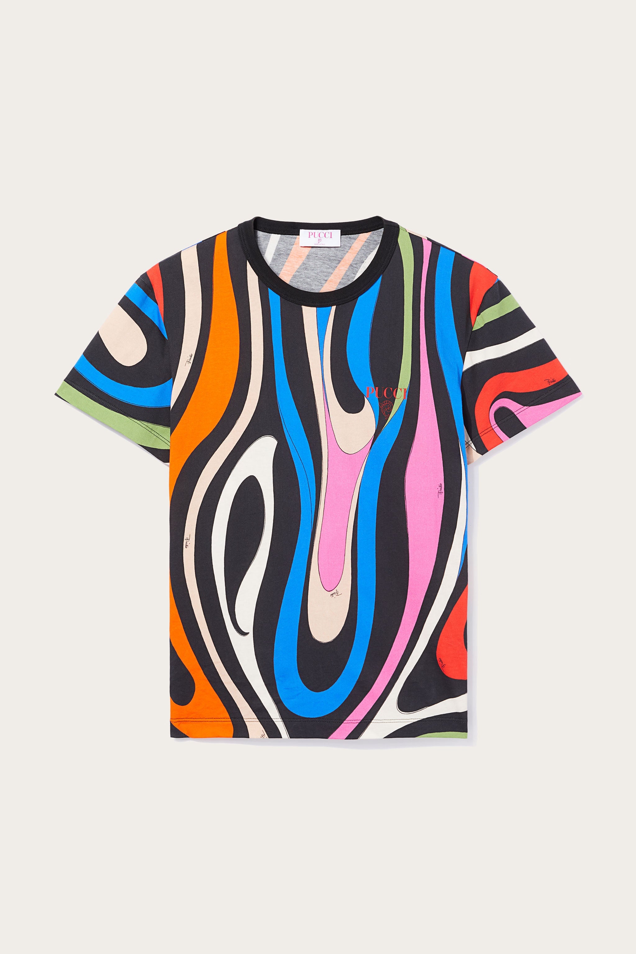 Pucci T-shirt con stampa Marmo