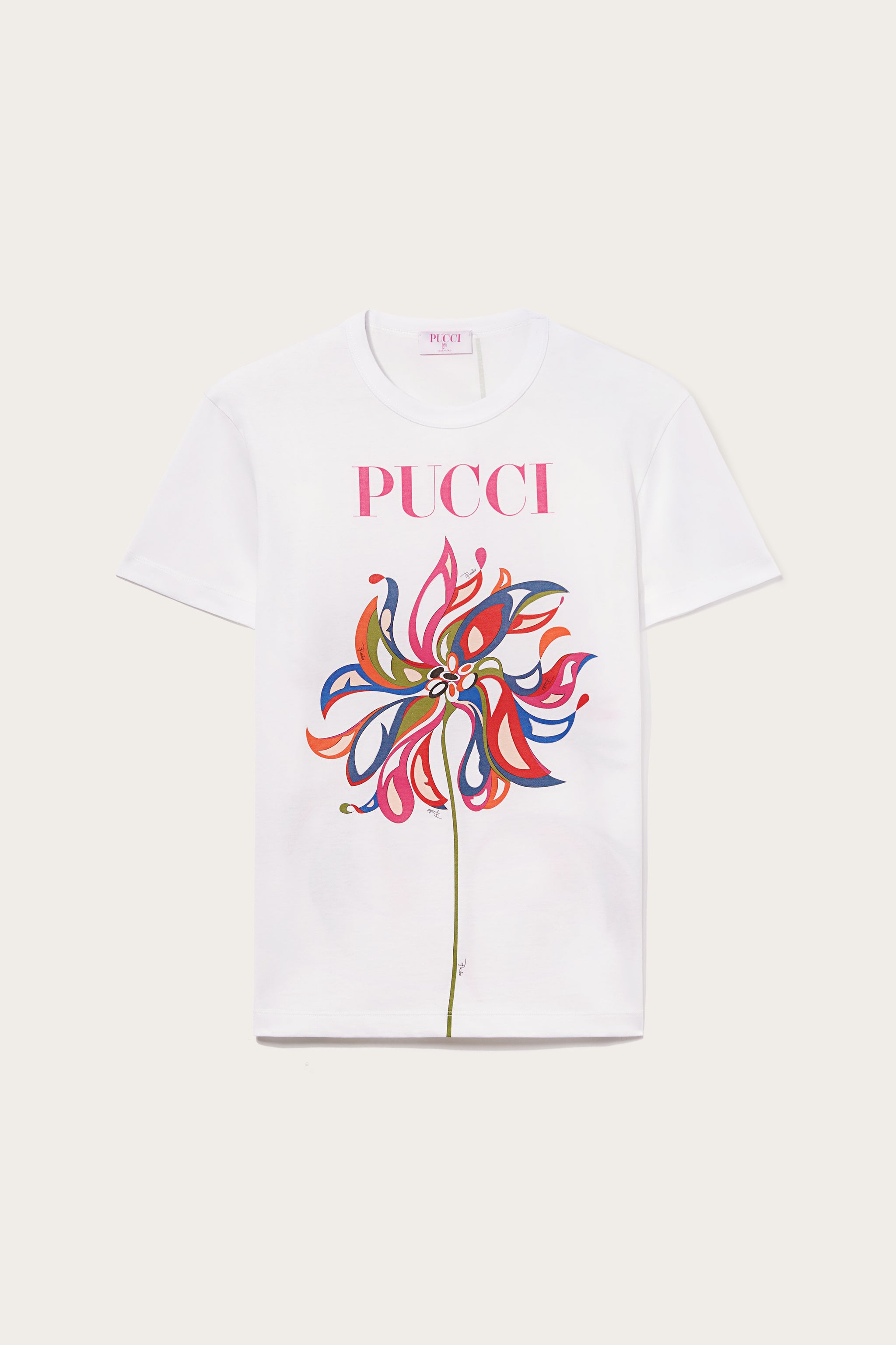 Pucci Dalia-Print Cotton T-shirt