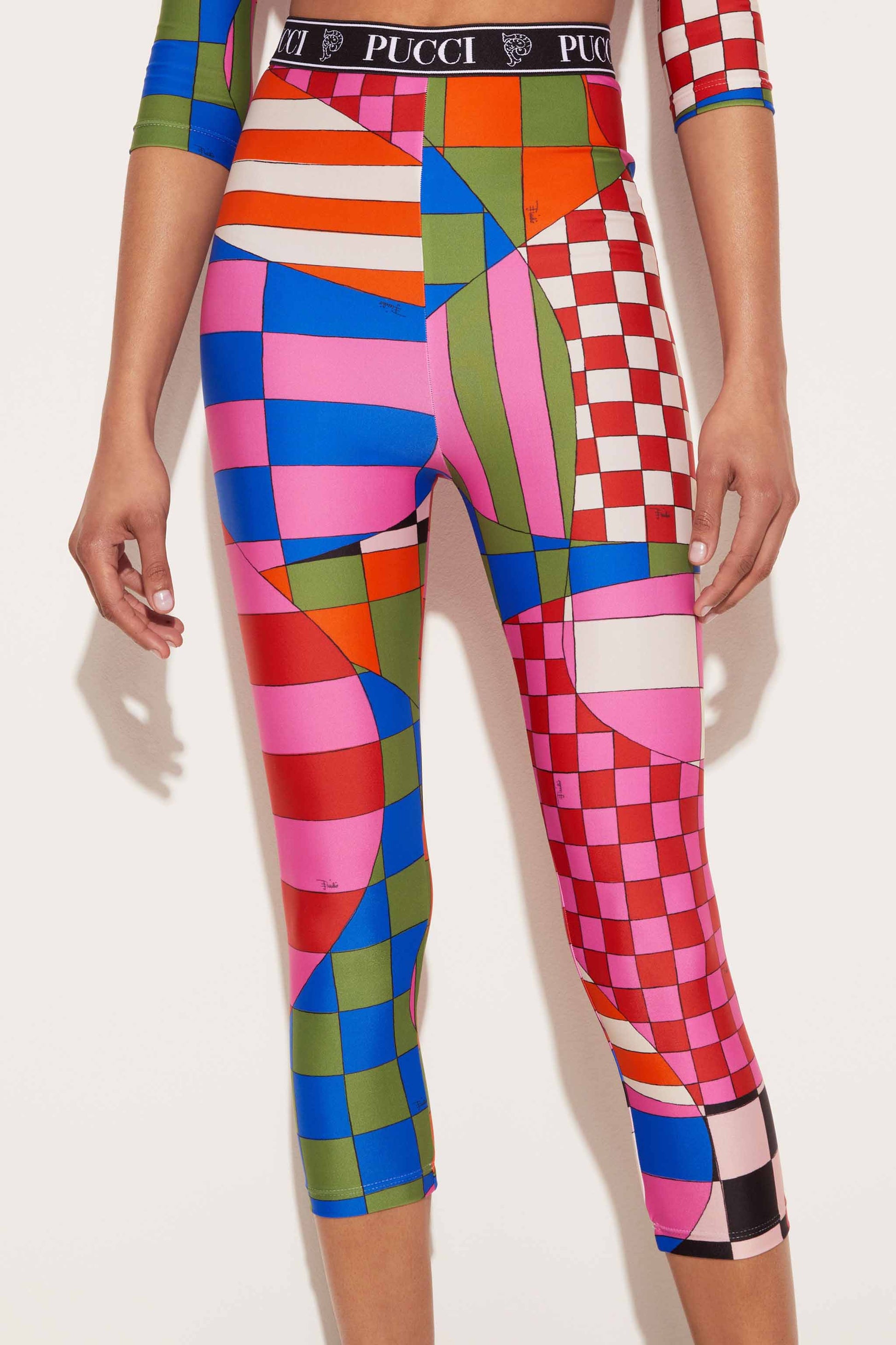 Pucci - High-rise printed leggings
