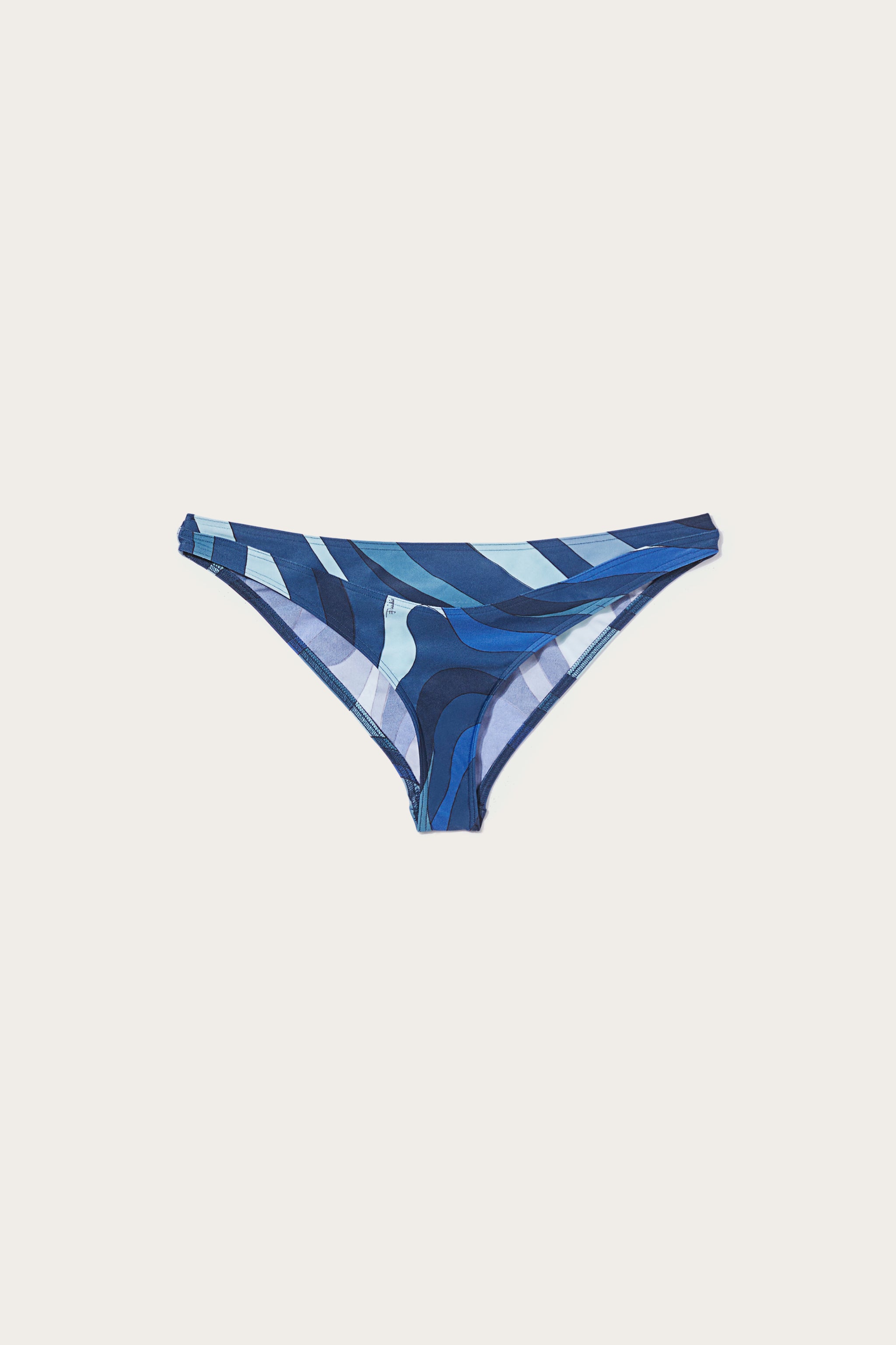 Pucci Slip bikini con stampa Marmo