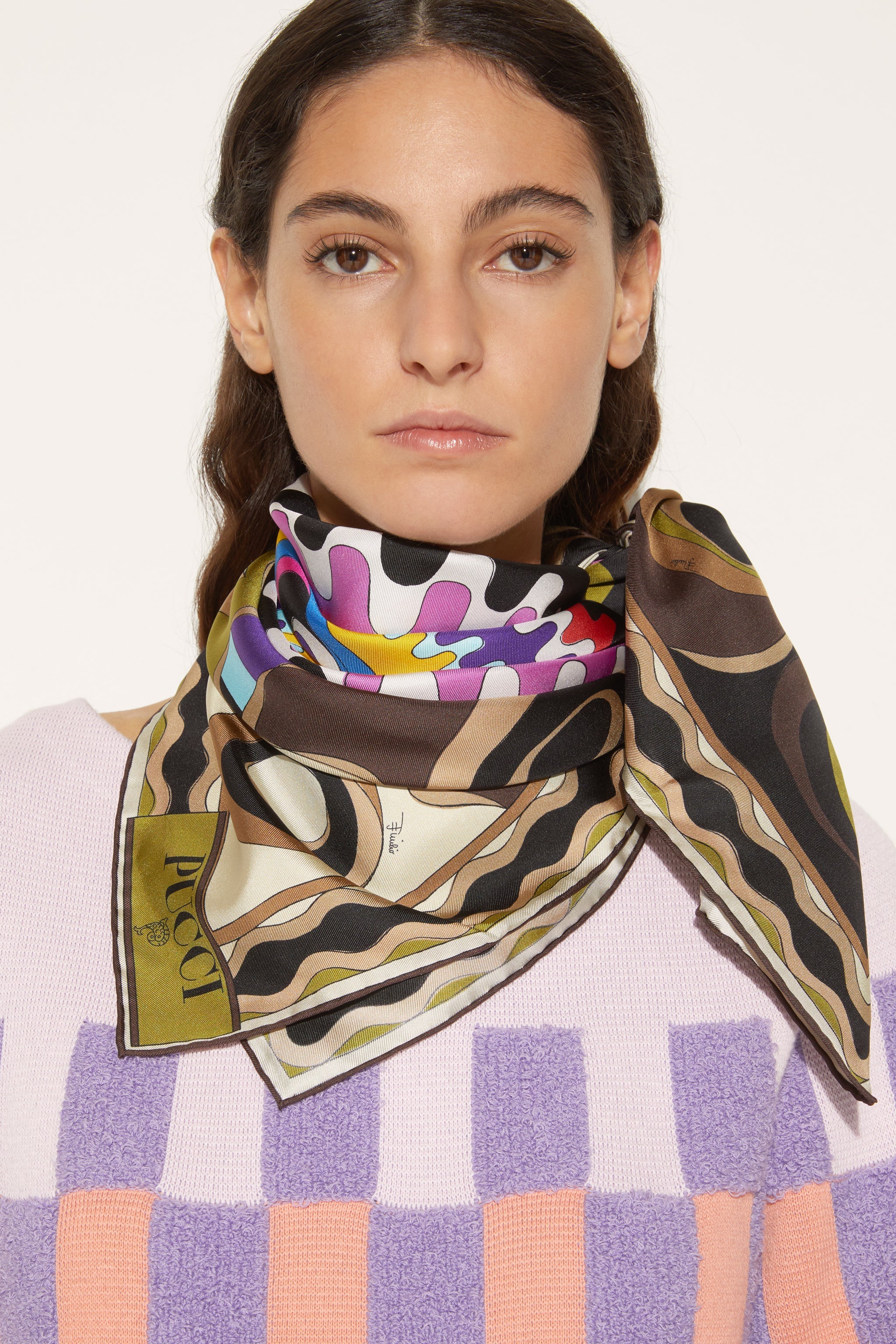 Pucci silk scarf & woven: designer silk scarves | Pucci