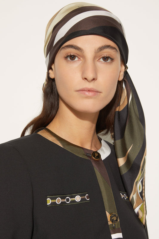 Pucci silk scarf & woven: designer silk scarves