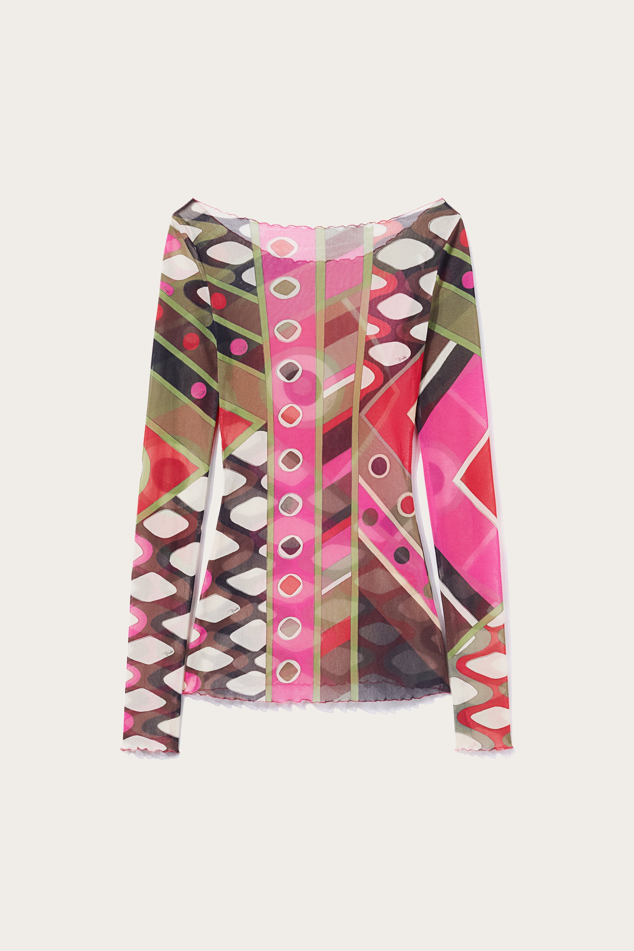 Pucci top: geometric print top & more prints | Pucci