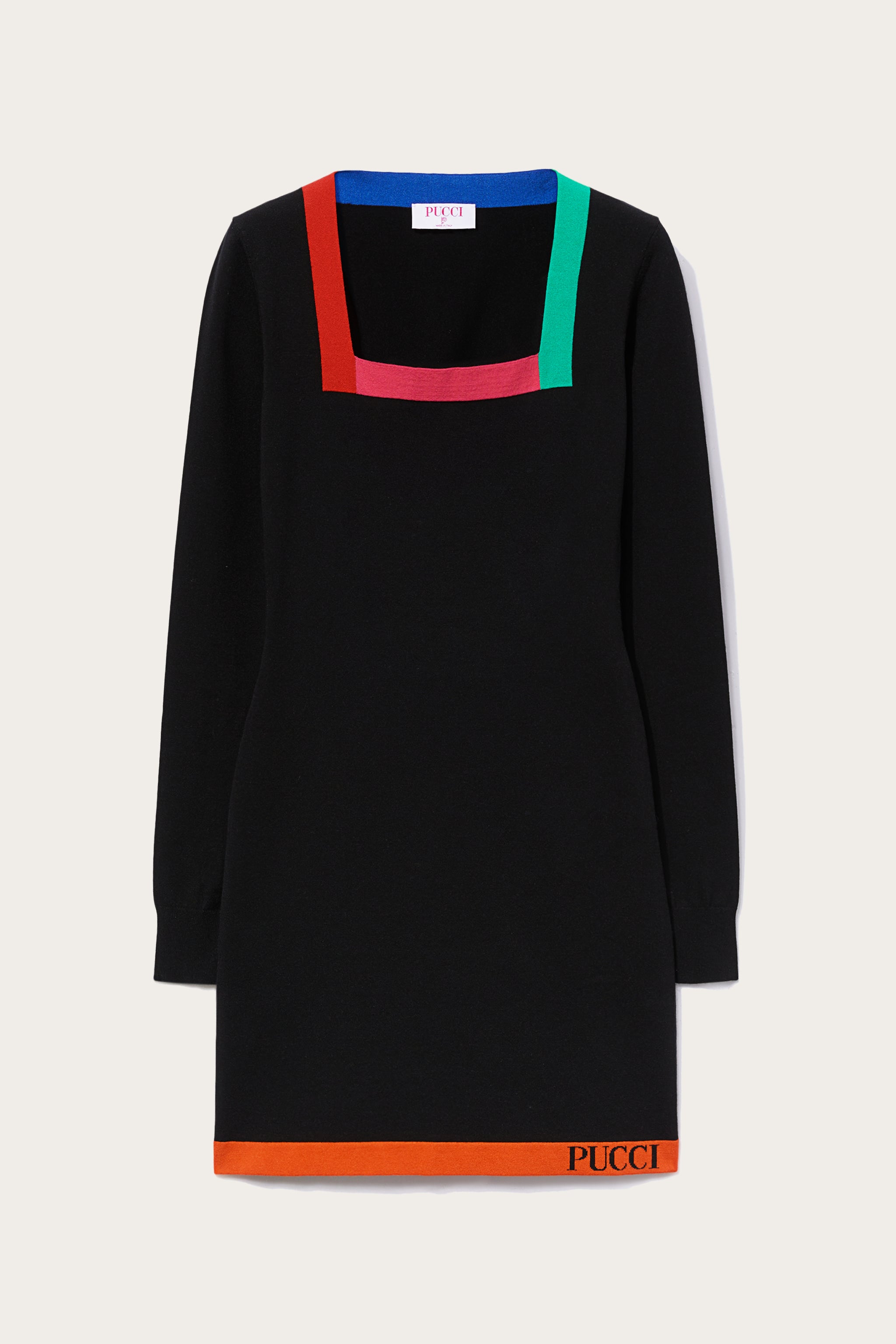 Pucci Mini abito con design color-block