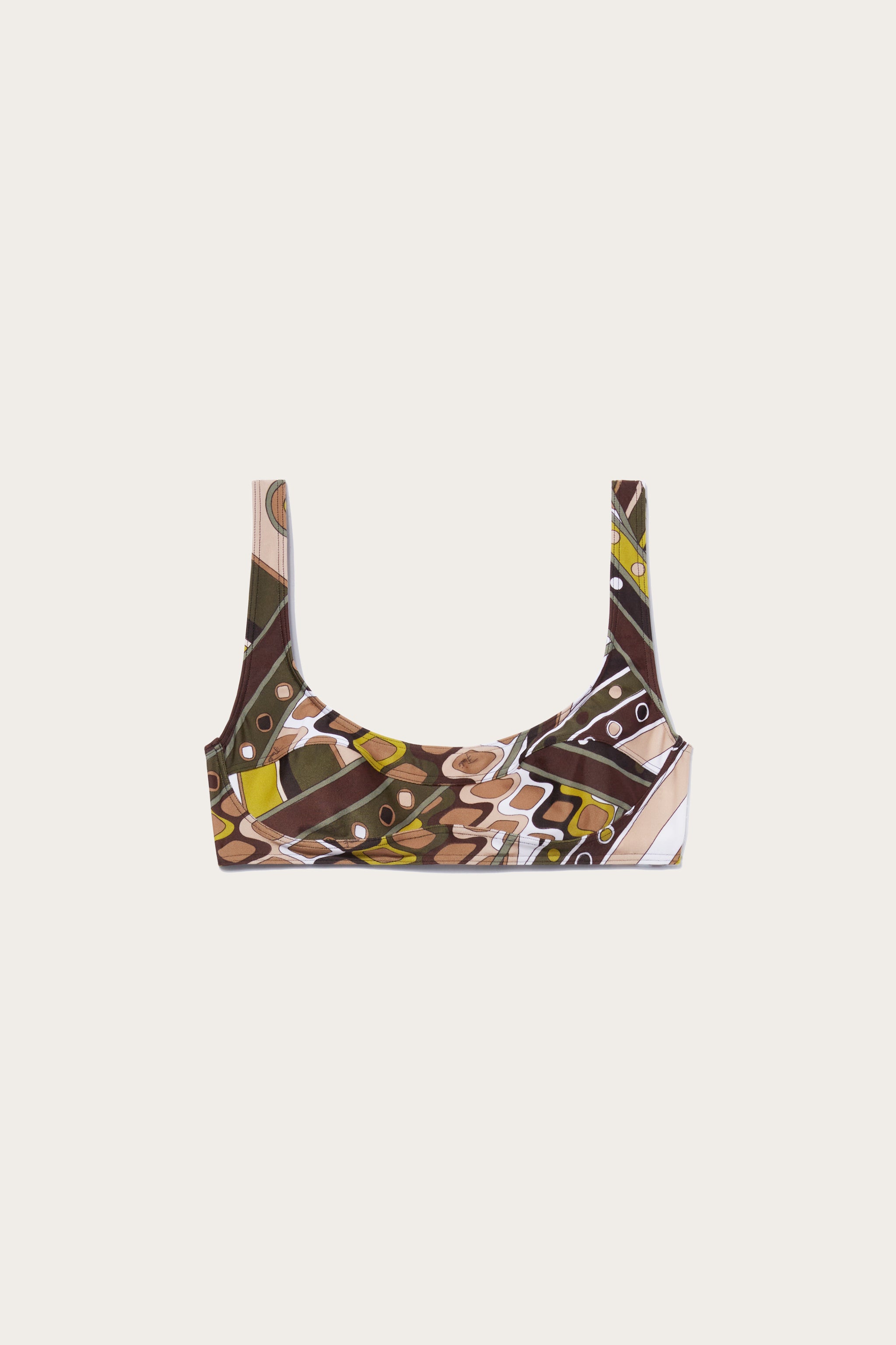 Pucci Top bikini con stampa Vivara