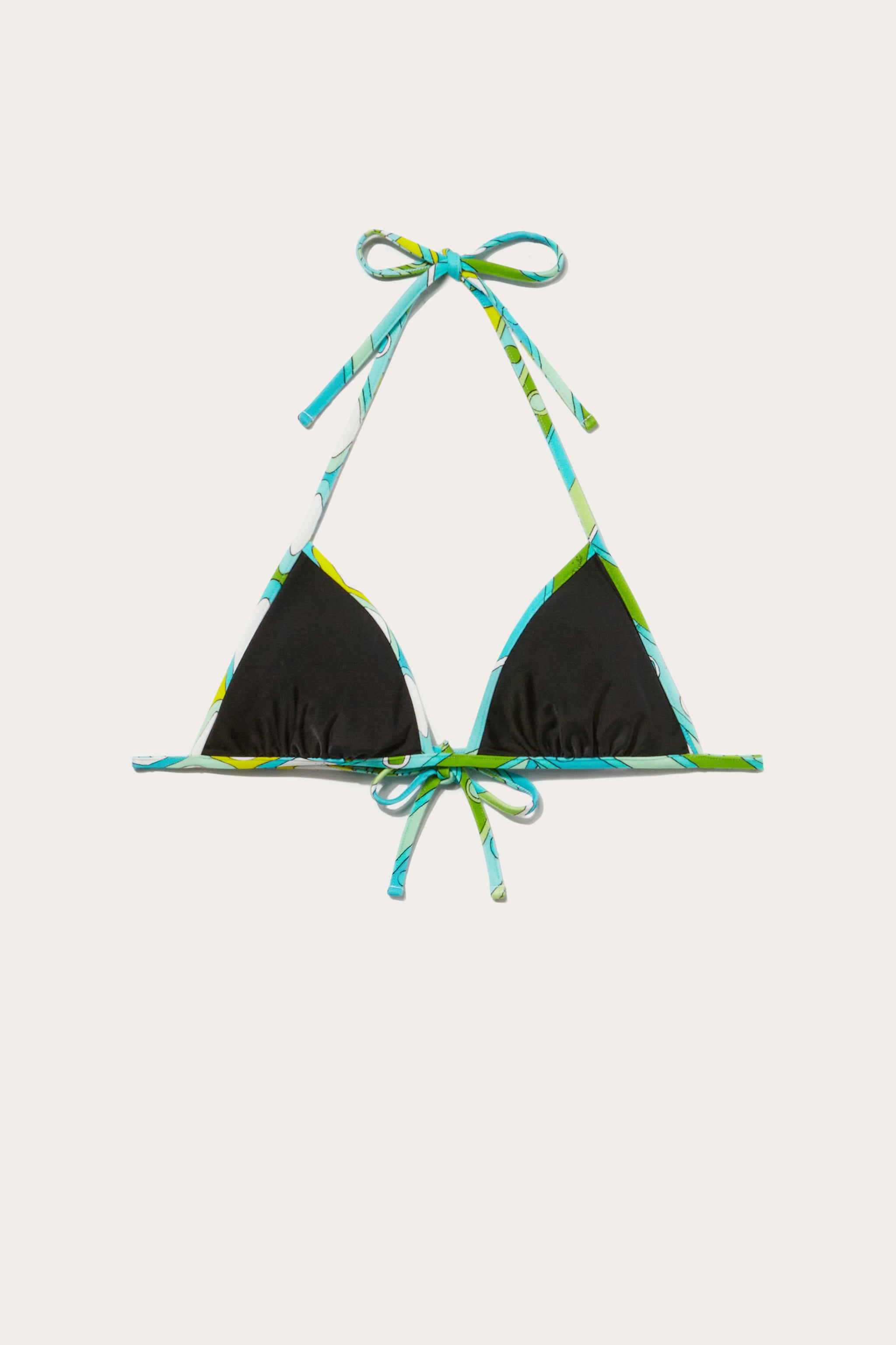 Pucci Top bikini con finiture Iride