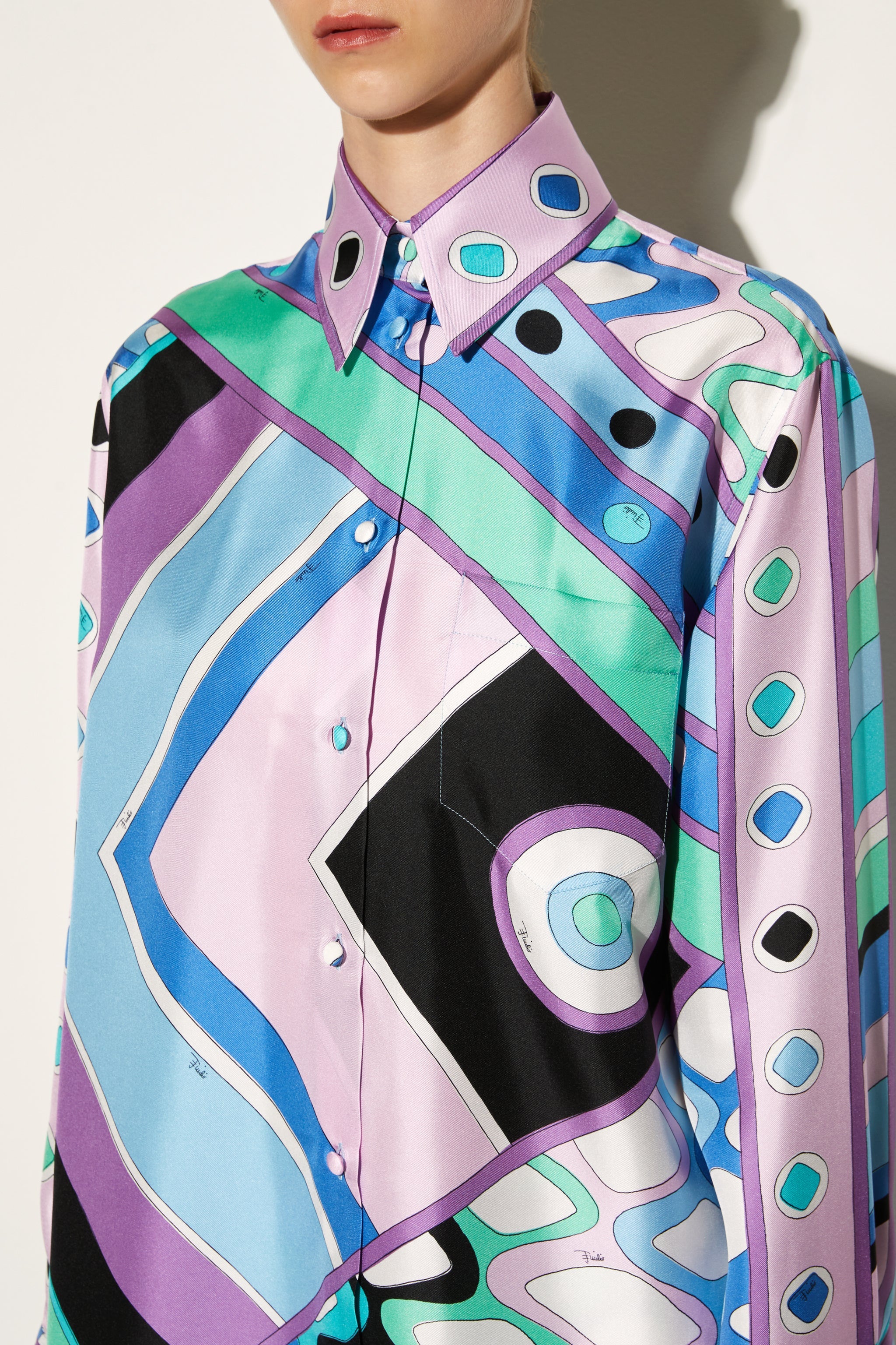 60s Emilio Pucci Turquoise Raw Silk Impeccable Mens Unisex Button up Shirt  - Etsy