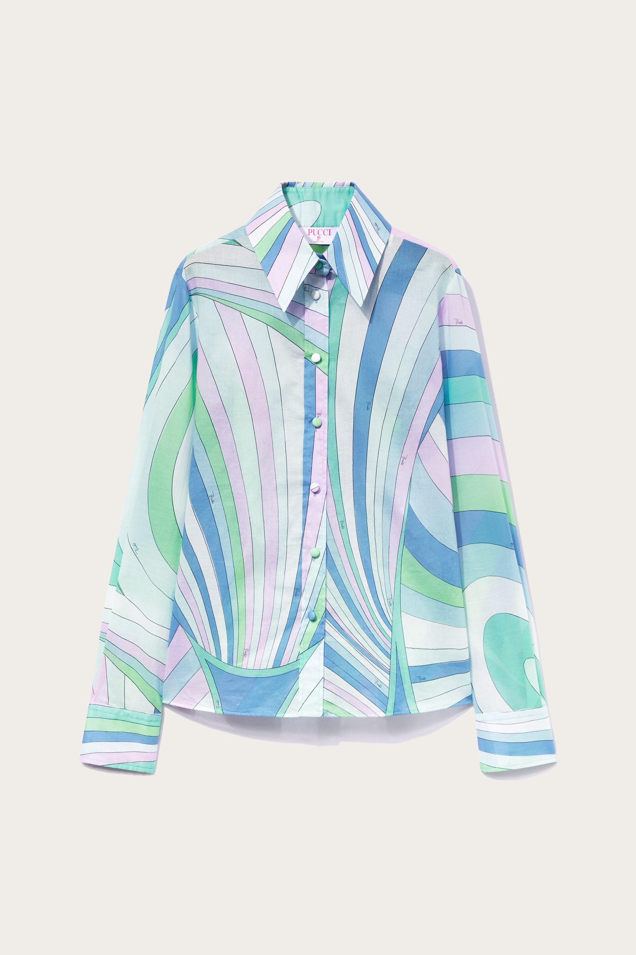 Pucci Camicia con stampa Iride