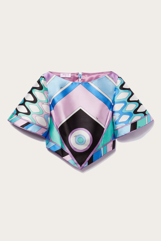 Printed bra top in multicoloured - Pucci