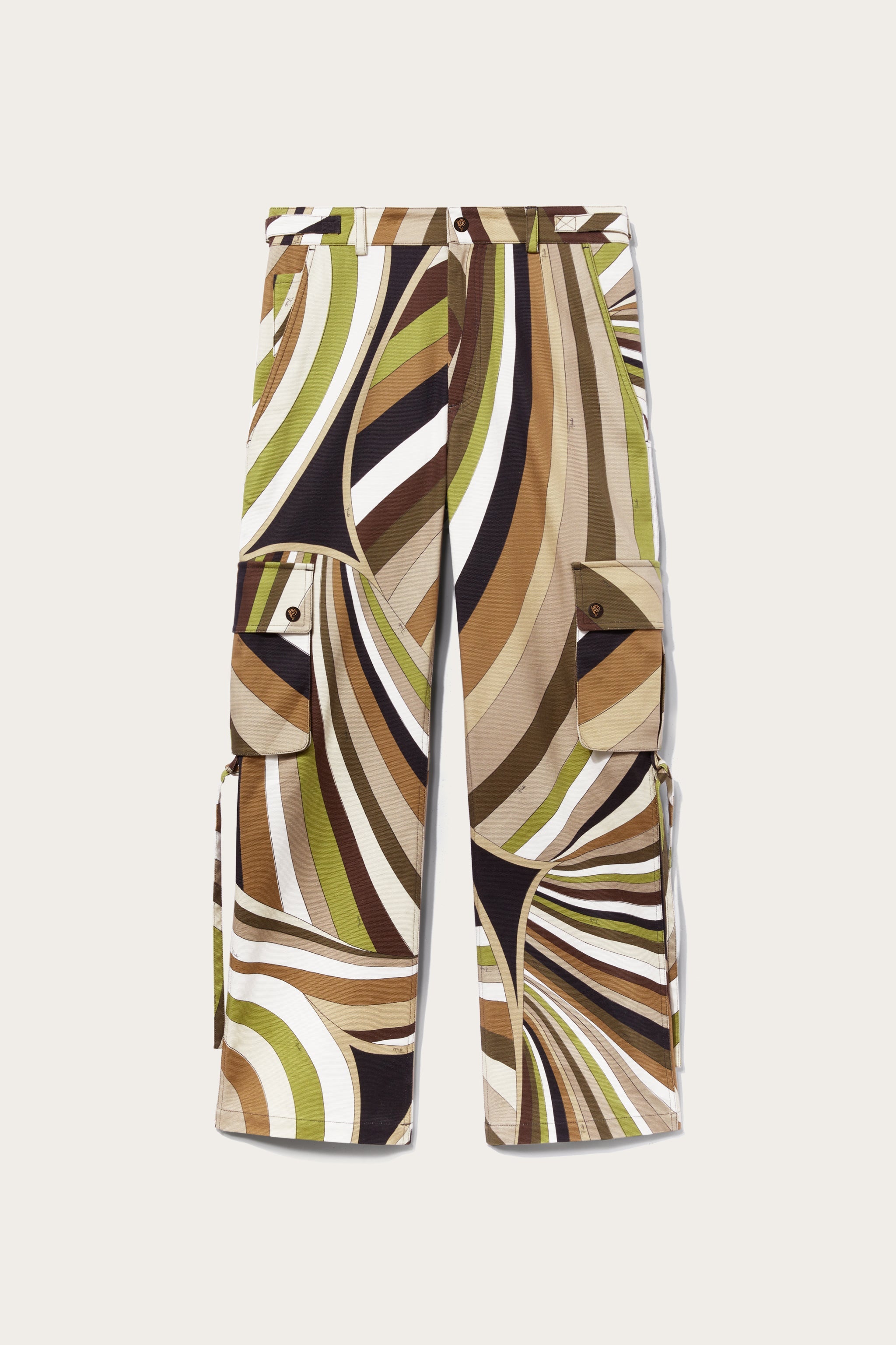 Pucci Pantaloni cargo con stampa Iride