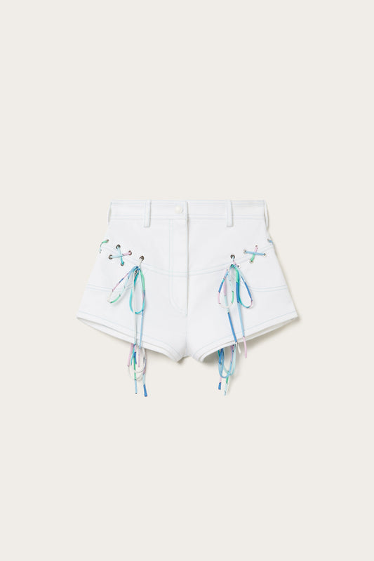 Lace-Up Shorts