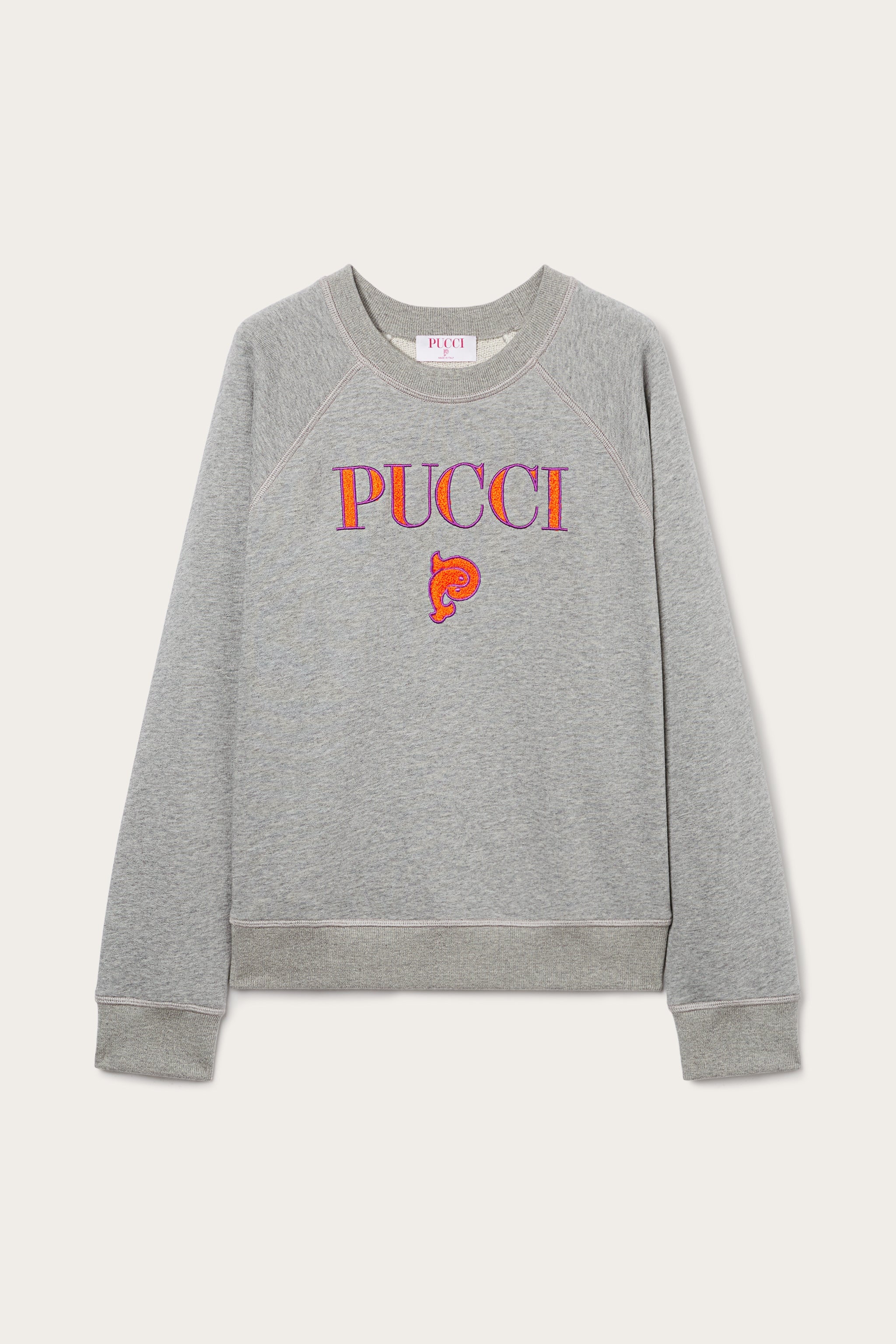 Pucci Felpa con logo ricamato