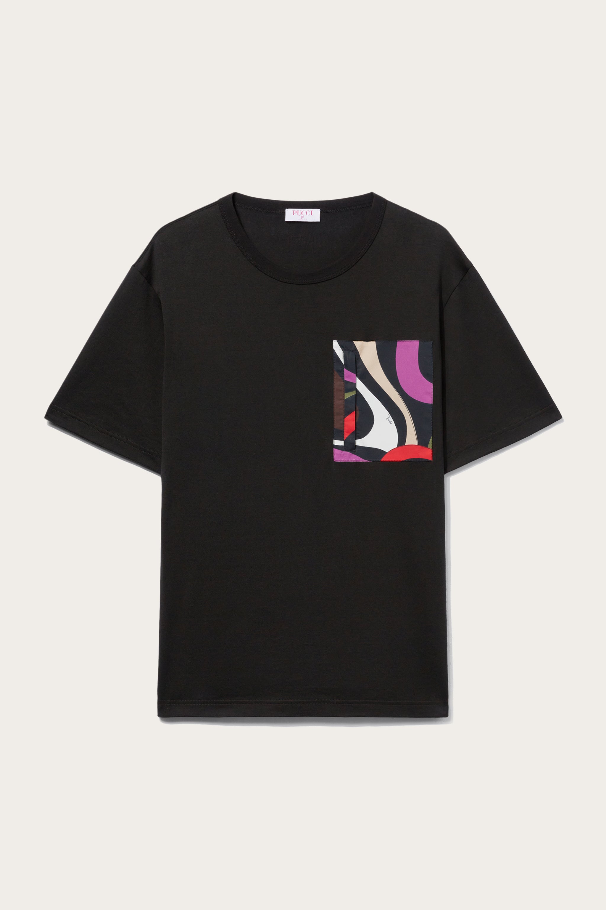 Pucci T-shirt con inserto Marmo