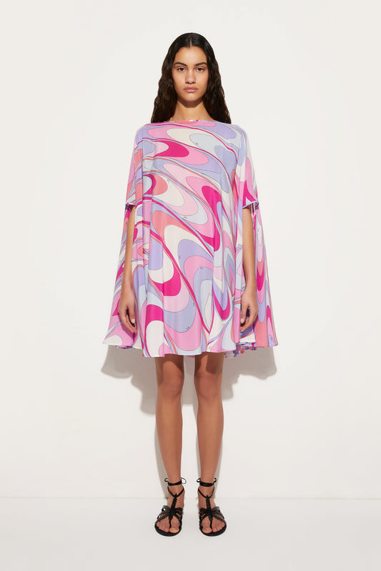 Onde -Print Silk Kaftan