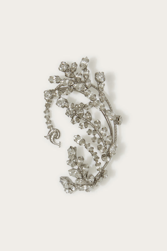 Crystal-Embellished Ear Cuff