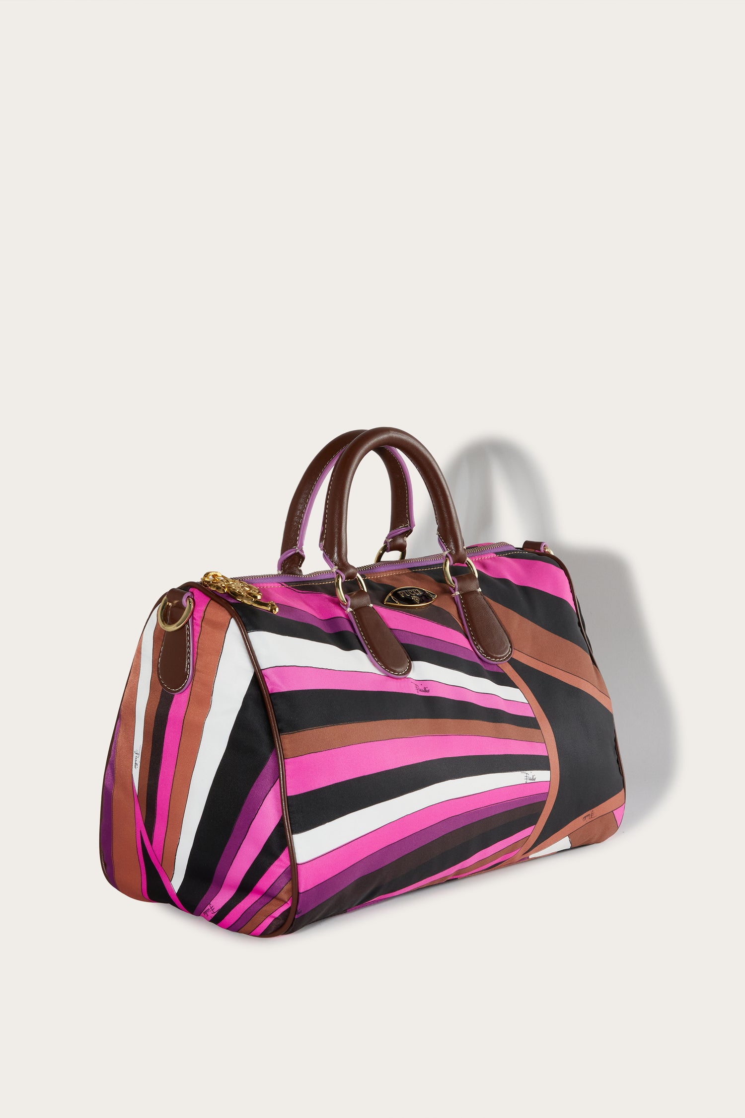 Medium Iride-Print Holdall