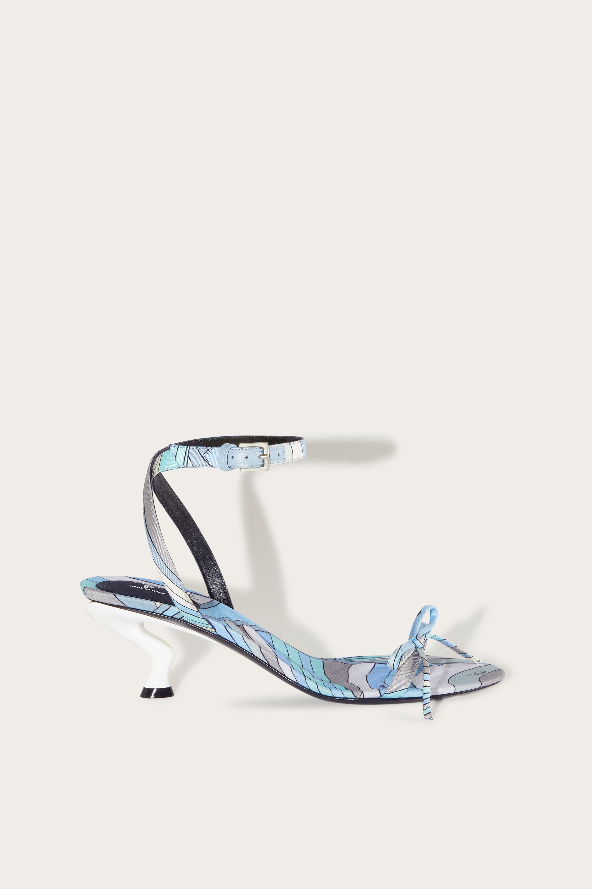 Emilio Pucci Iconic Print Peep Toe newest Shoes 6