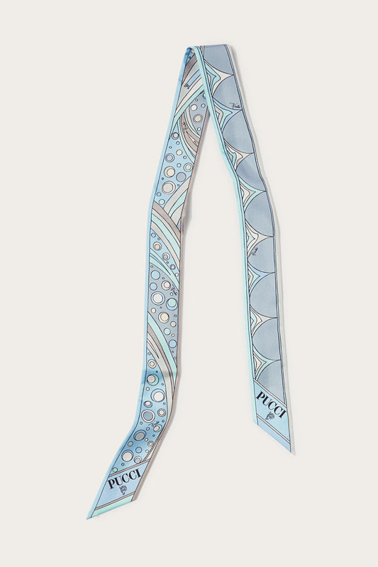 Fontane-Print Silk-Twill Scarf