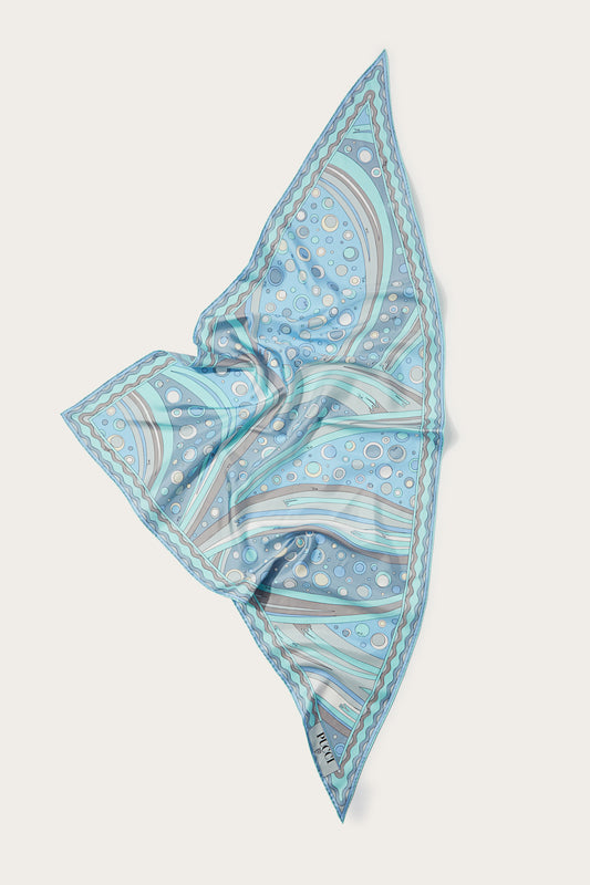 Fontane-Print Silk-Twill Scarf