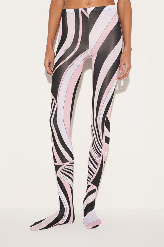 Iride-Print Tights