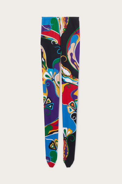 Orchidee-Print Tights – PUCCI Online Store