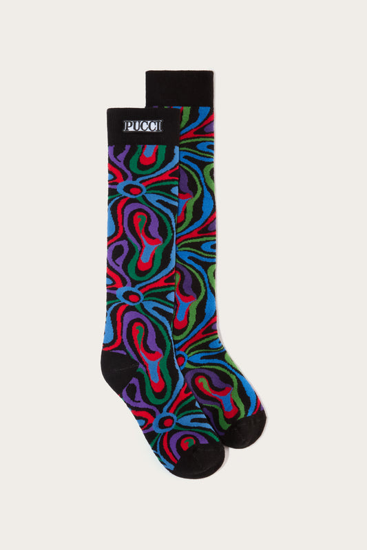 Marmo-Jacquard Socks View 1 - Pucci