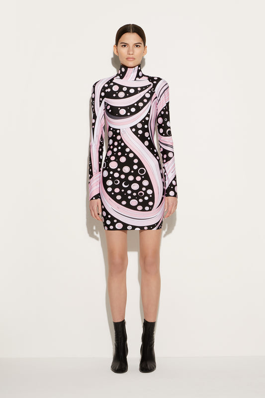 Fontane-Print Mini Dress