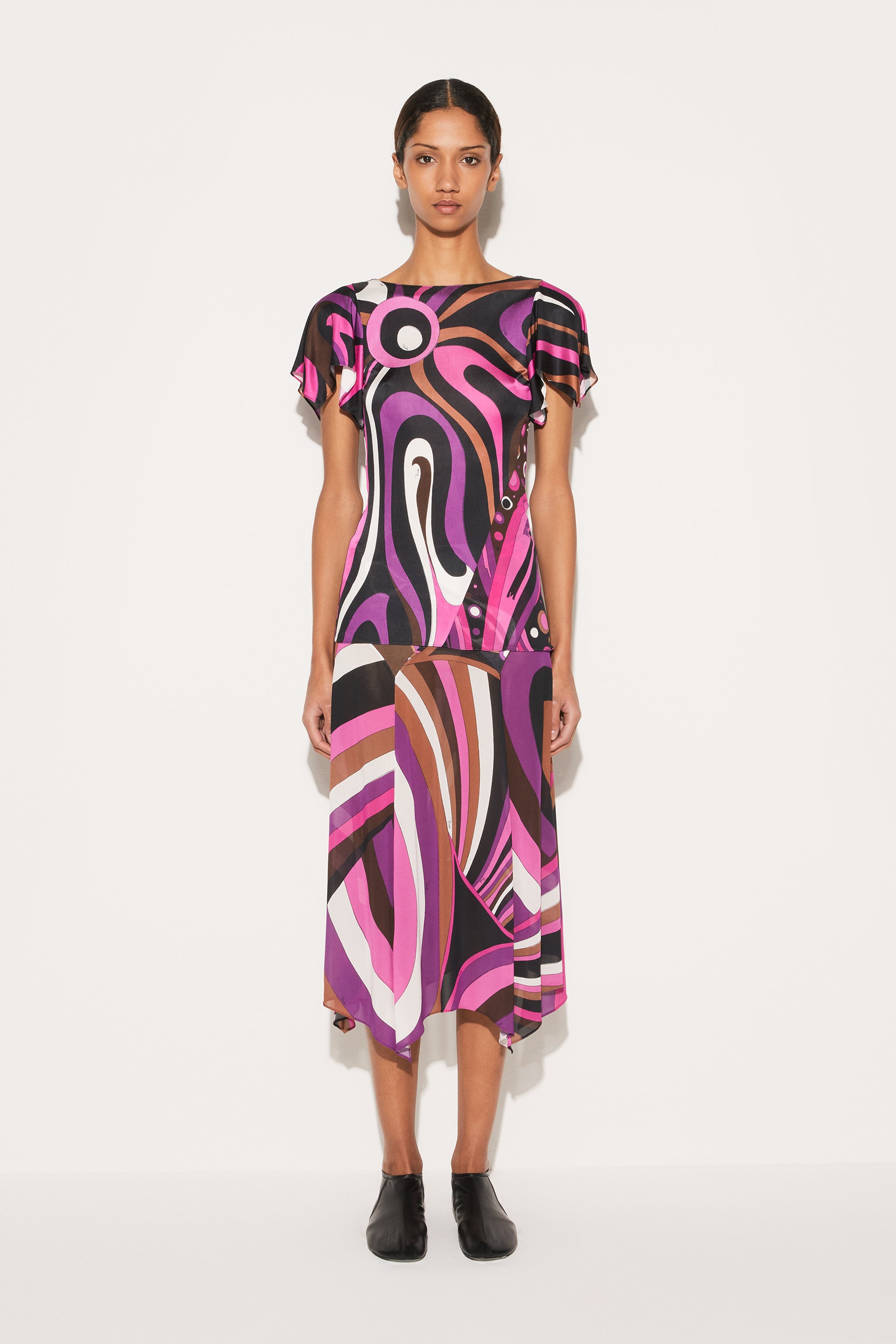 Pucci top: geometric print top & more prints | Pucci