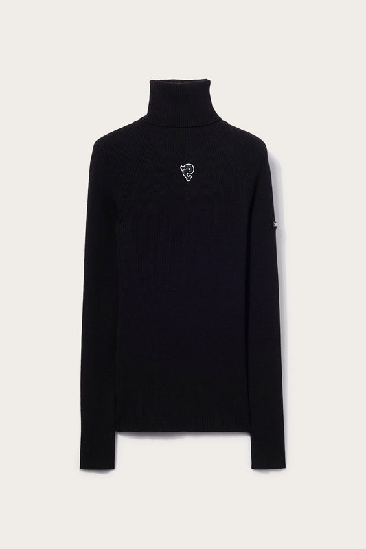 Logo-Appliqué Roll-Neck Sweater View 1 - Pucci