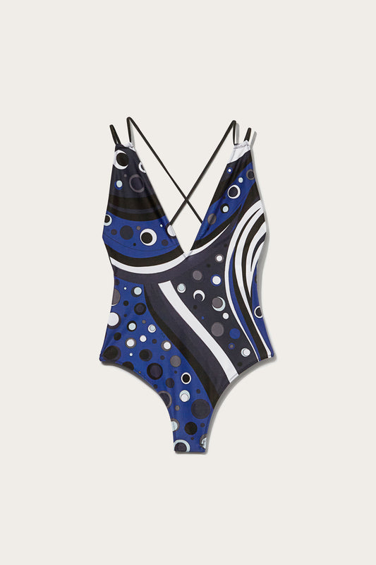 Fontane-Print Swimsuit