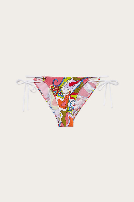 Orchidee-Print Bikini Briefs View 1 - Pucci