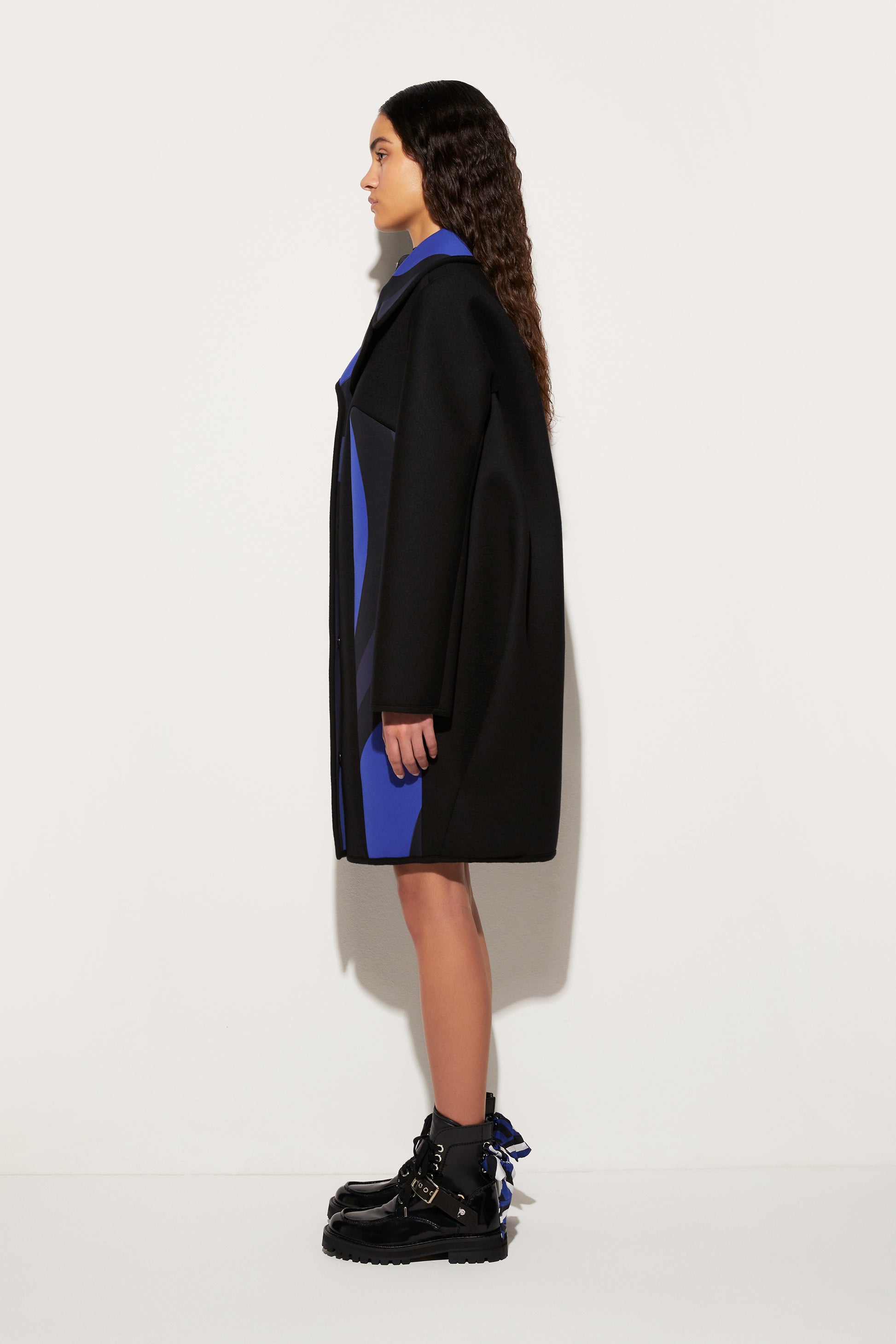 Marmo-Print Coat View 3