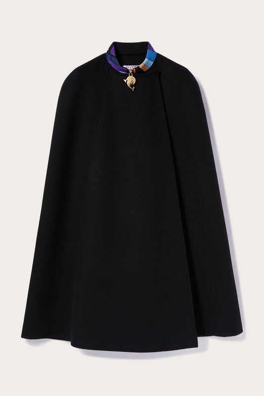 Wool Cape View 1 - Pucci