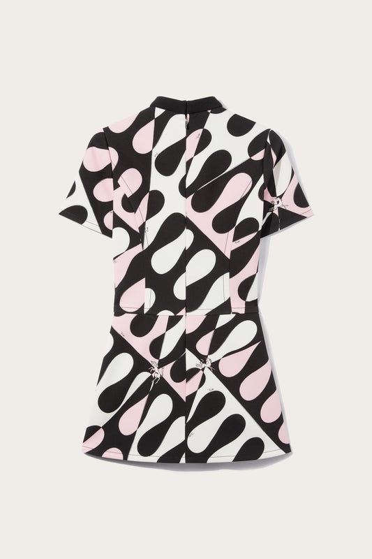 Leocorno-Print Mini Dress