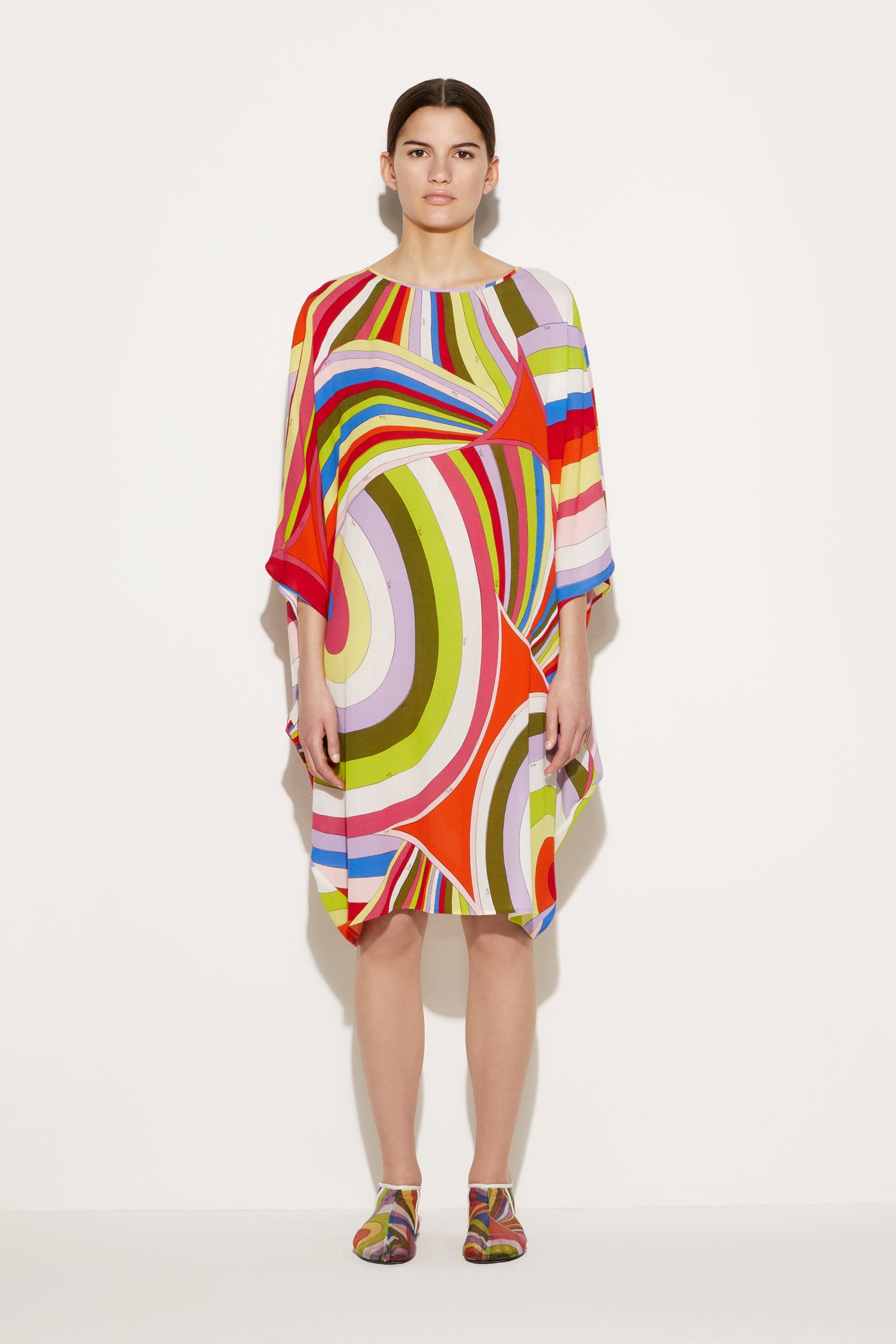 Iride-Print Kaftan