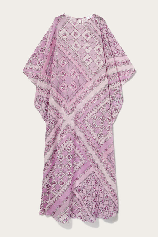 Festa-Print Cotton Kaftan