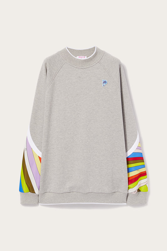 Iride-Print Sweatshirt