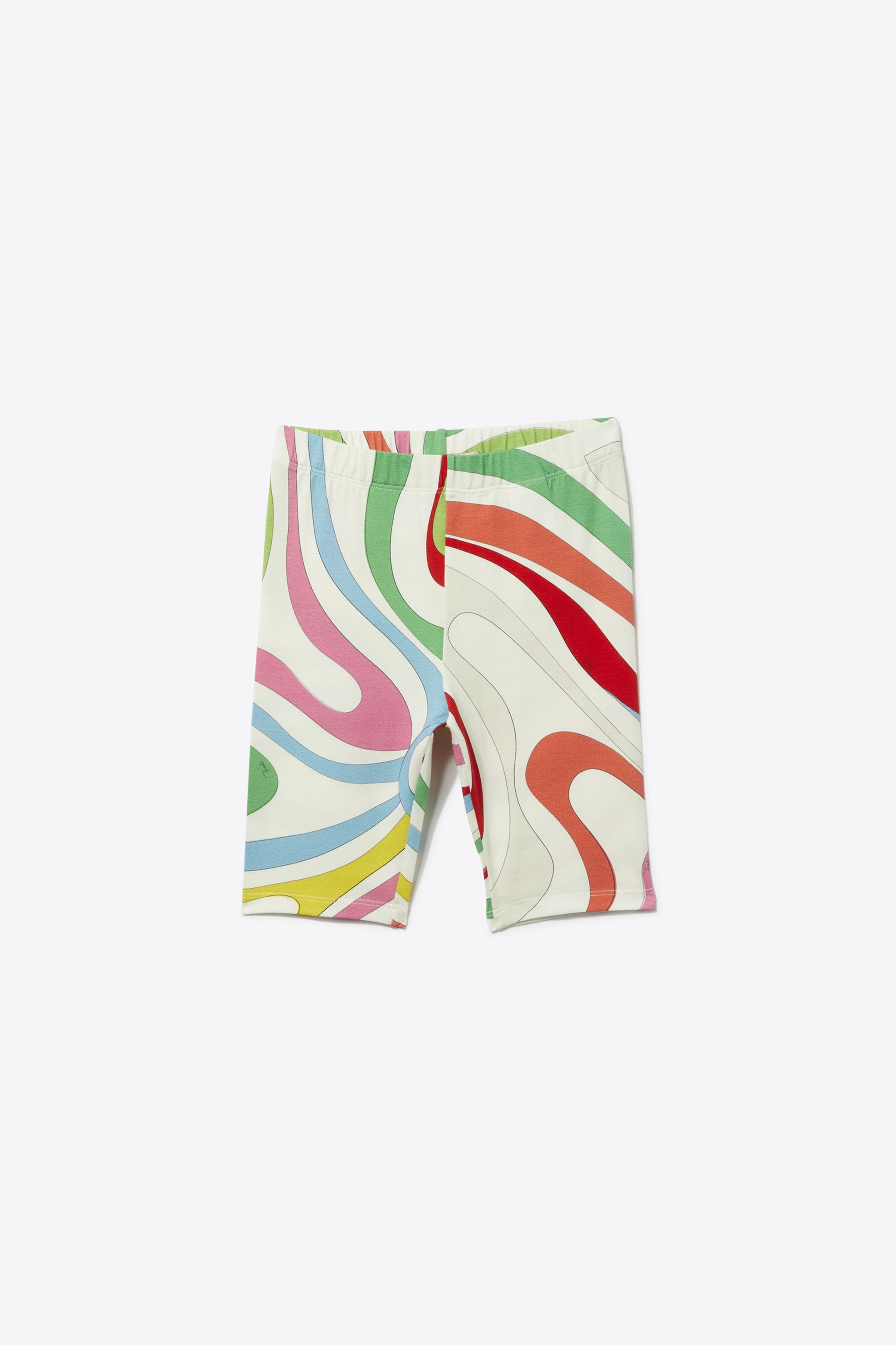 Pucci Marmo-Print Cropped Leggings