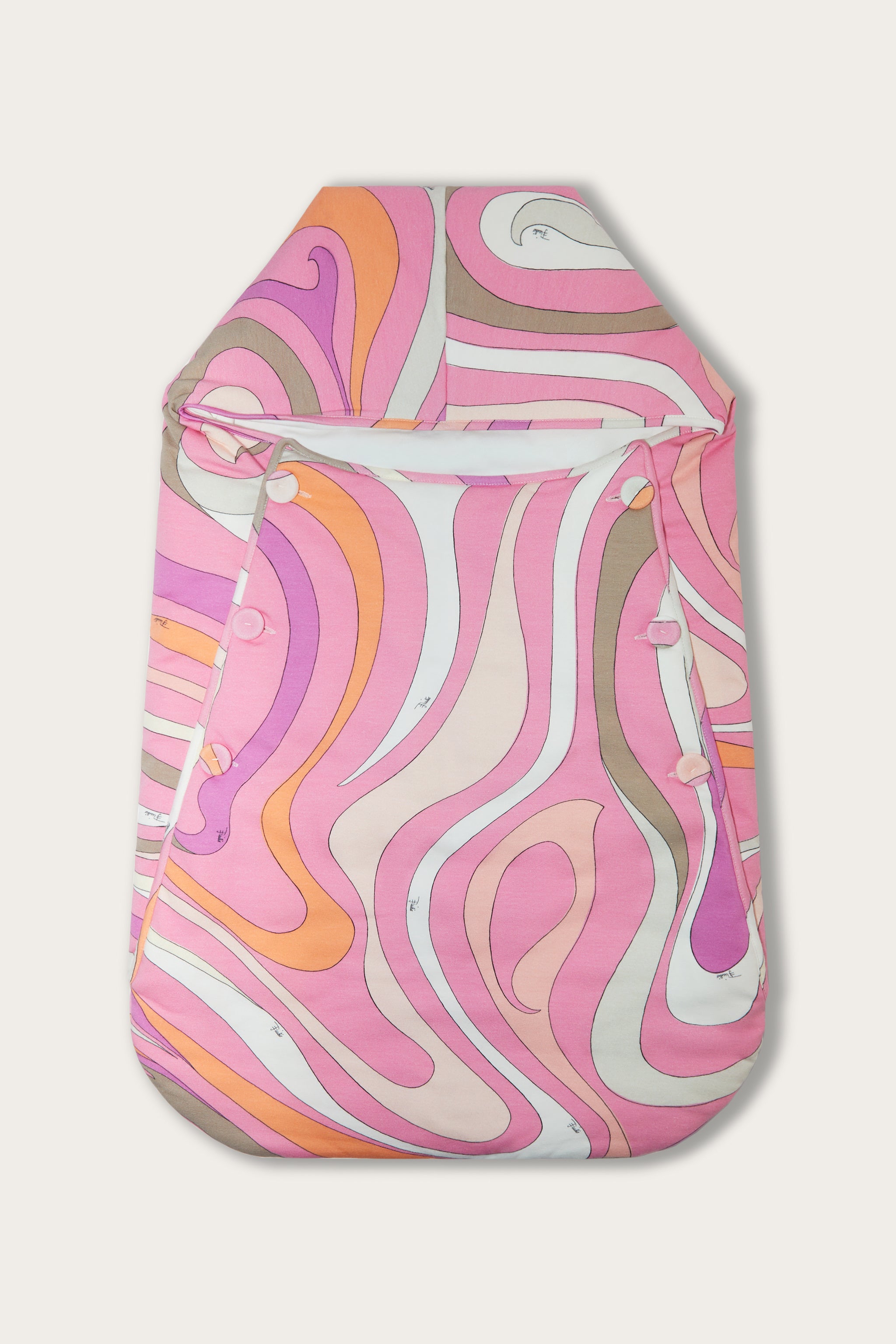 Pucci Marmo-Print Baby Sleeping Bag