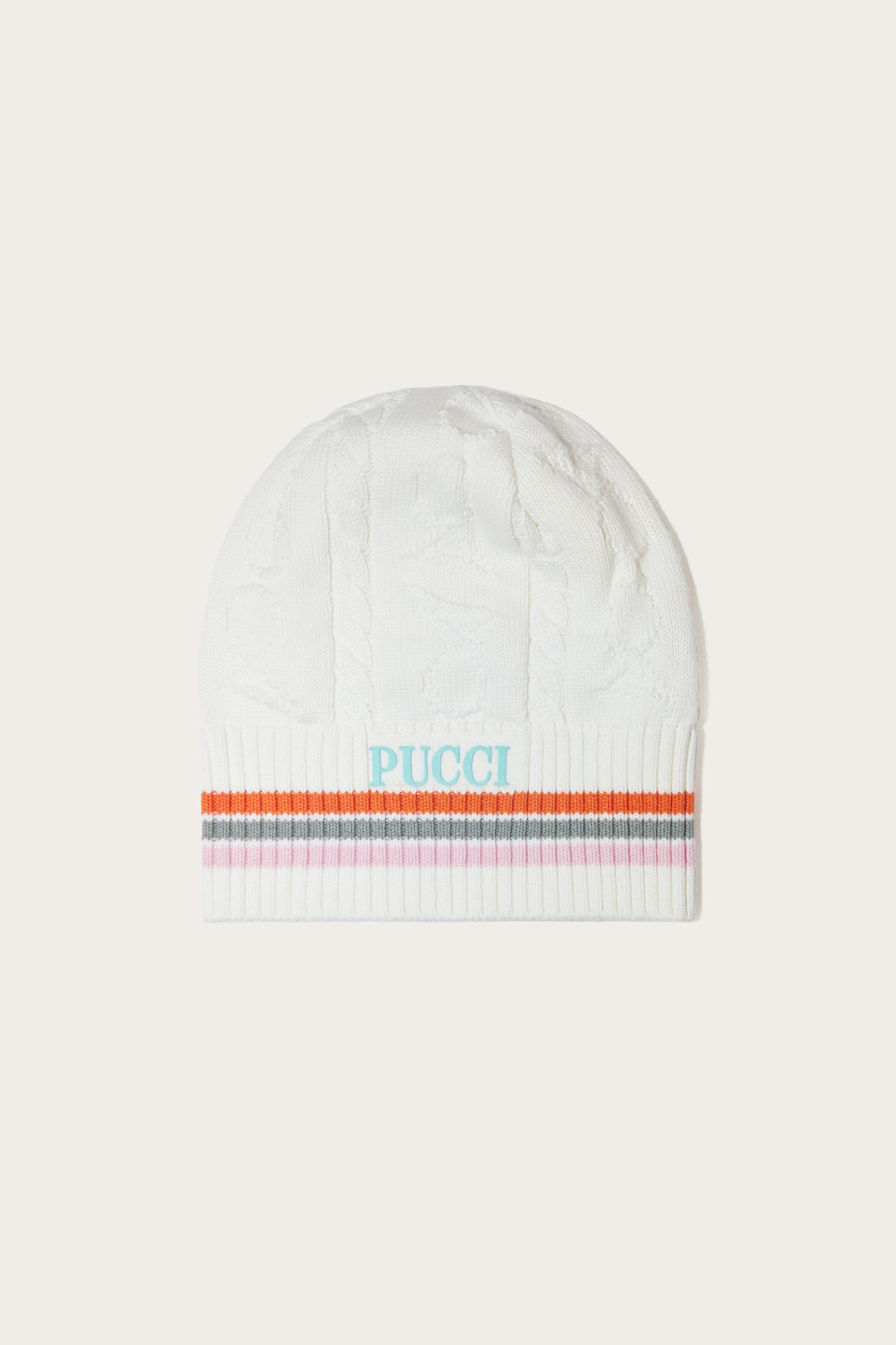 Pucci Logo-Appliqué Beanie Hat